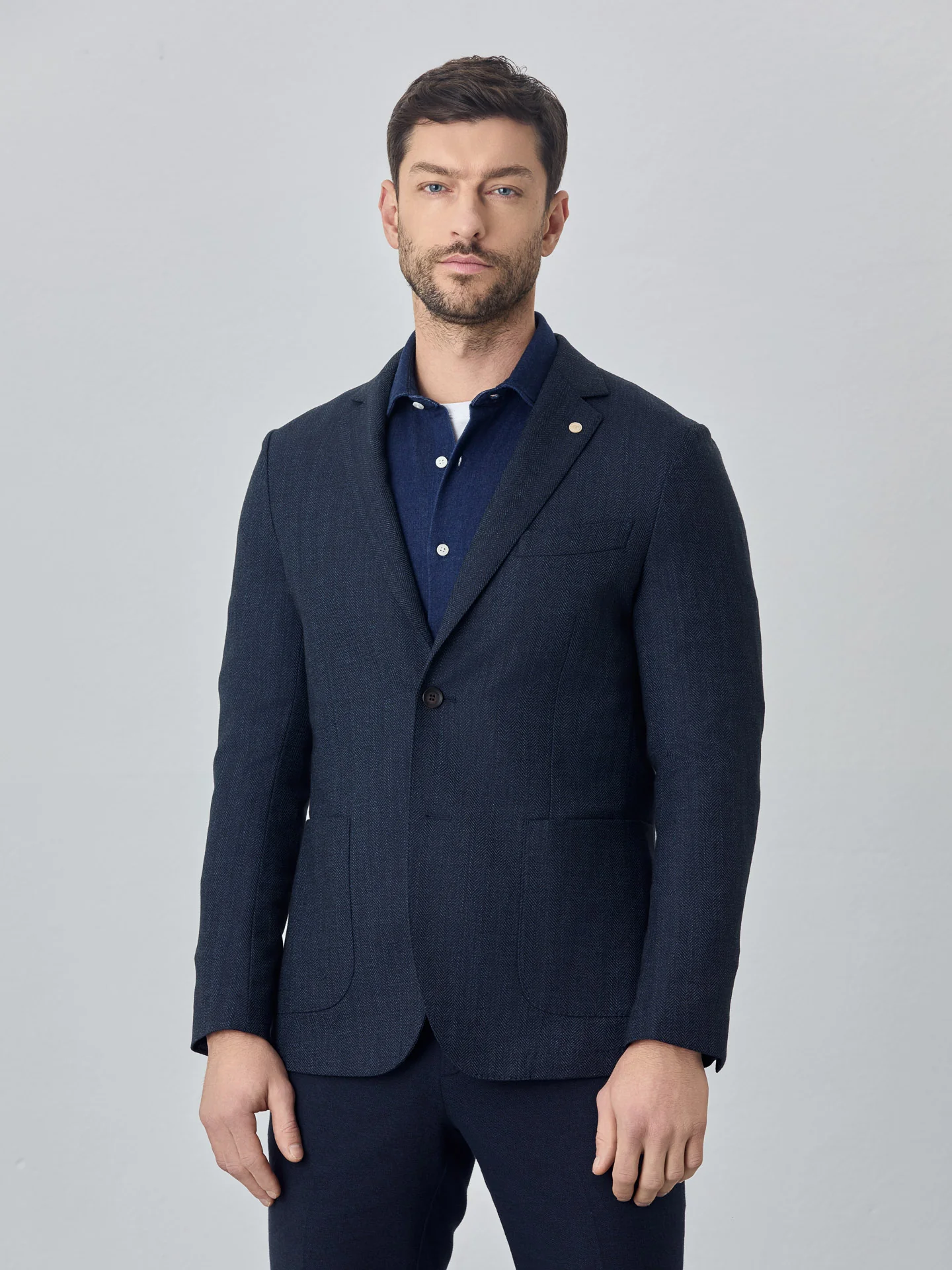 Blazer bi-stretch em espinha da edição Luxeleisure - Image 2