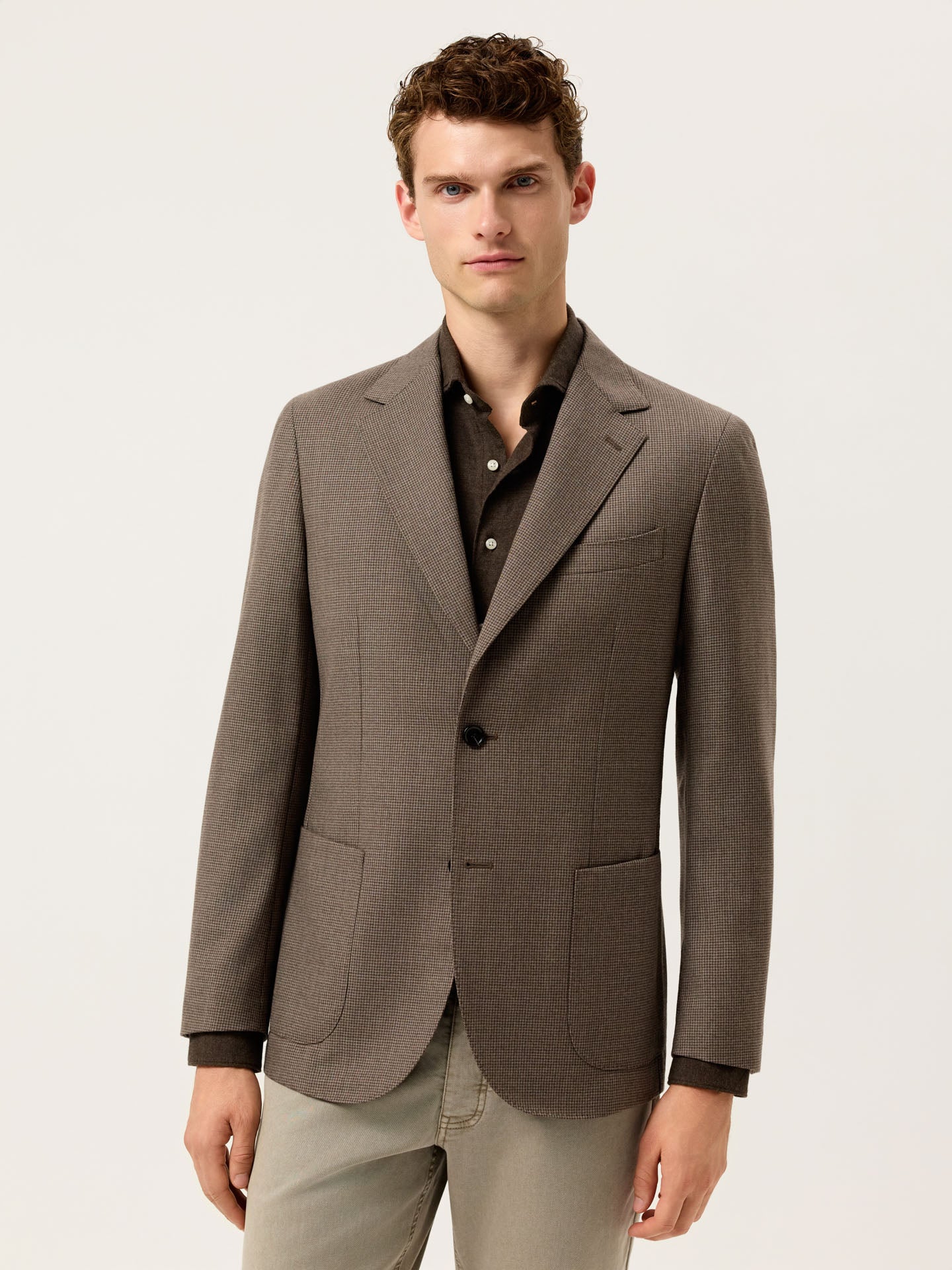 Blazer com Bolsos de Chapa Pied Poule - Image 2