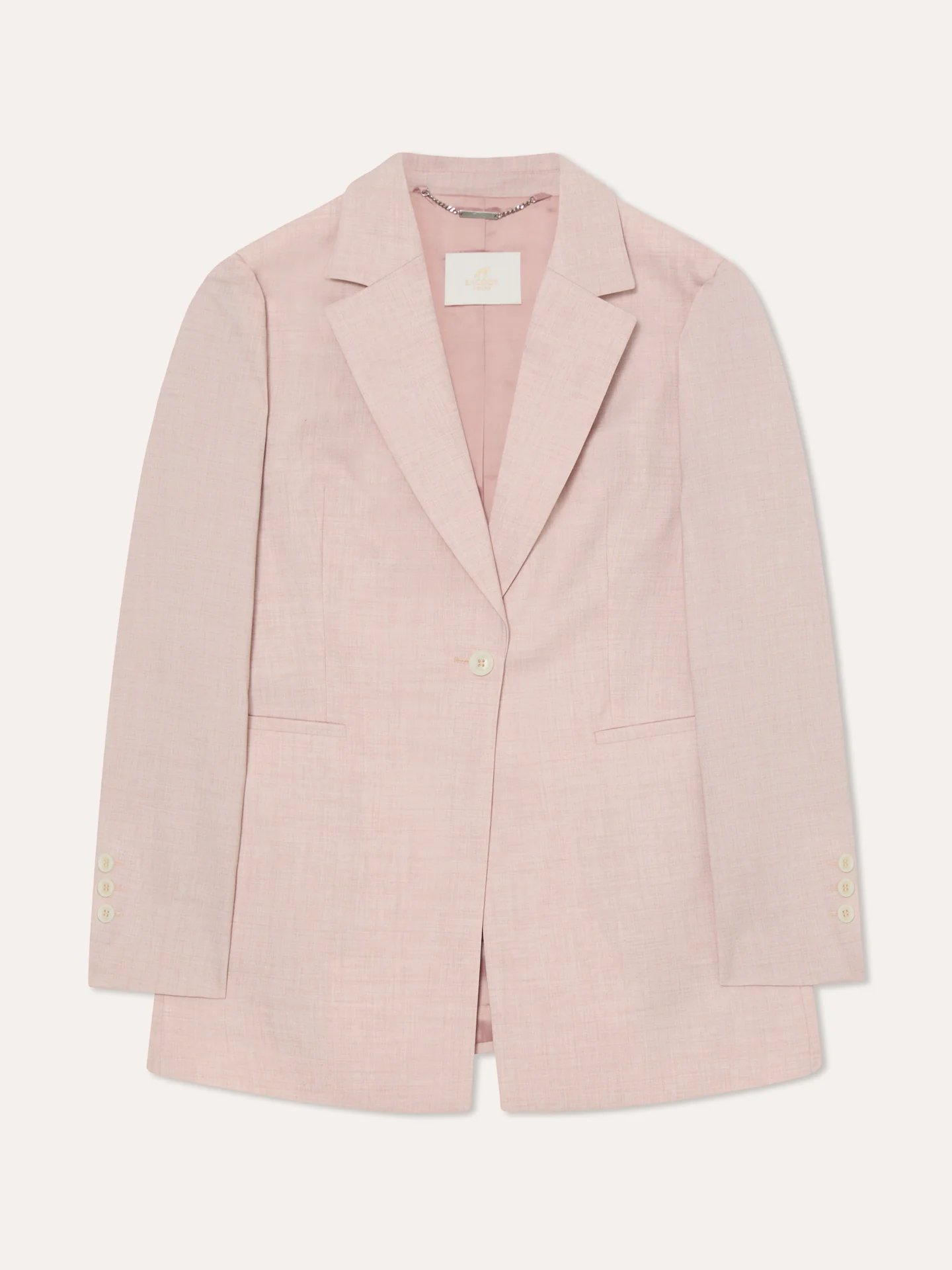 Blazer de fato em tecido de Viscose - Image 5
