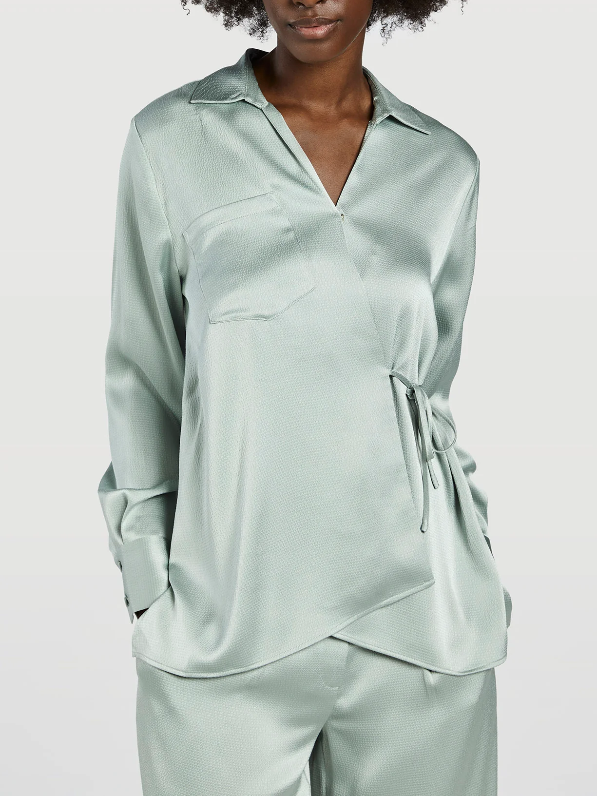 Blusa assimétrica