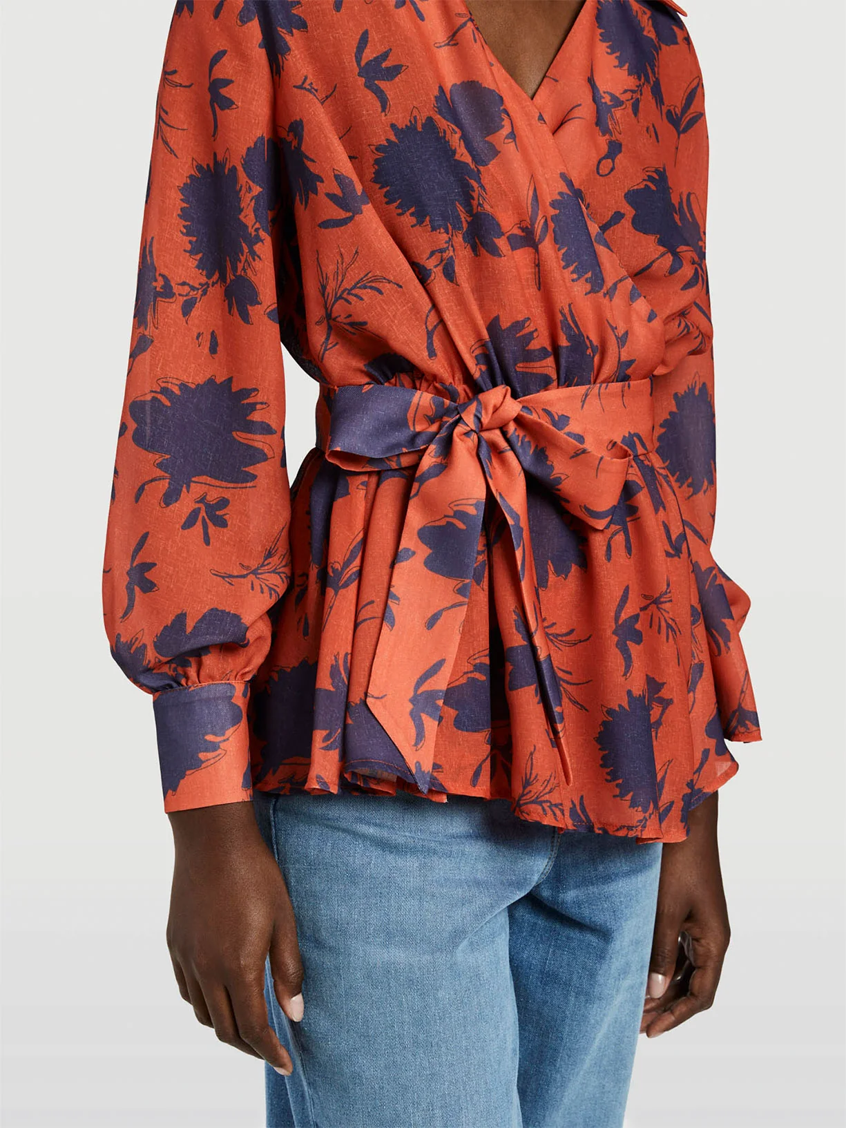 Blusa com cinto - Image 2