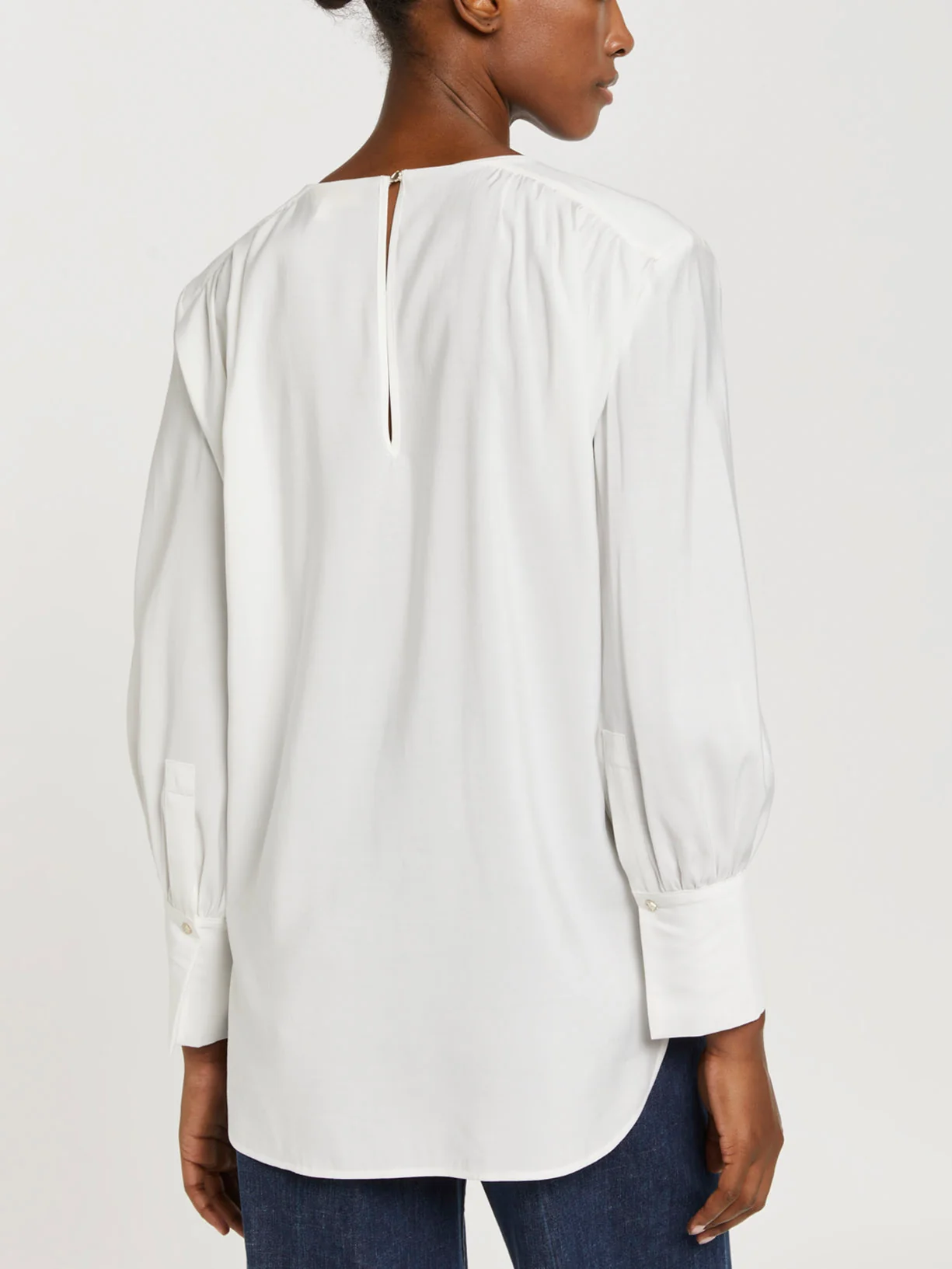 Blusa com detalhe de pregas - Image 3