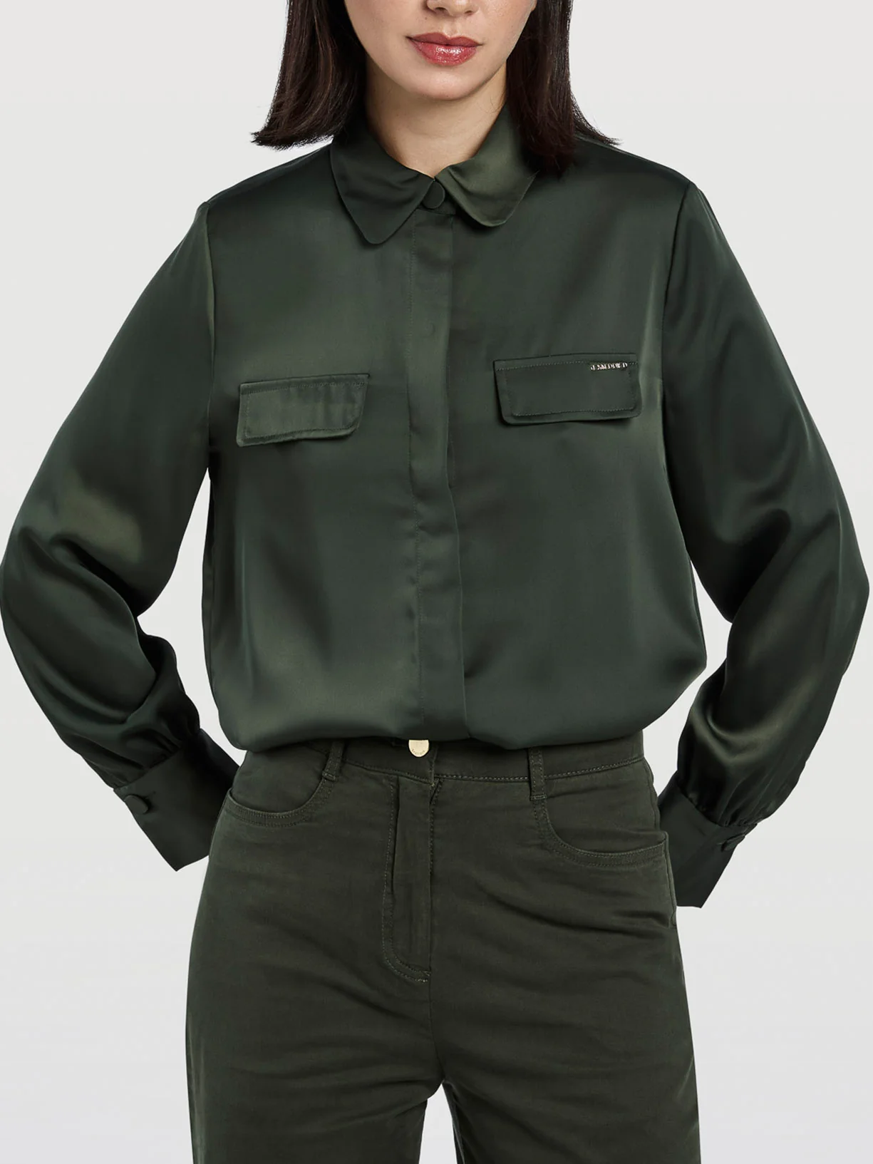Blusa com gola redonda - Image 2