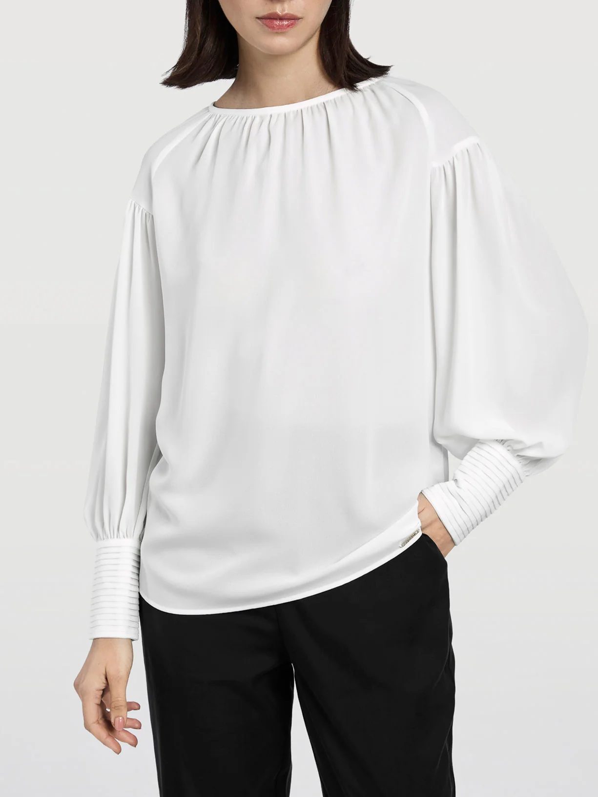 Blusa com manga balão - Image 4