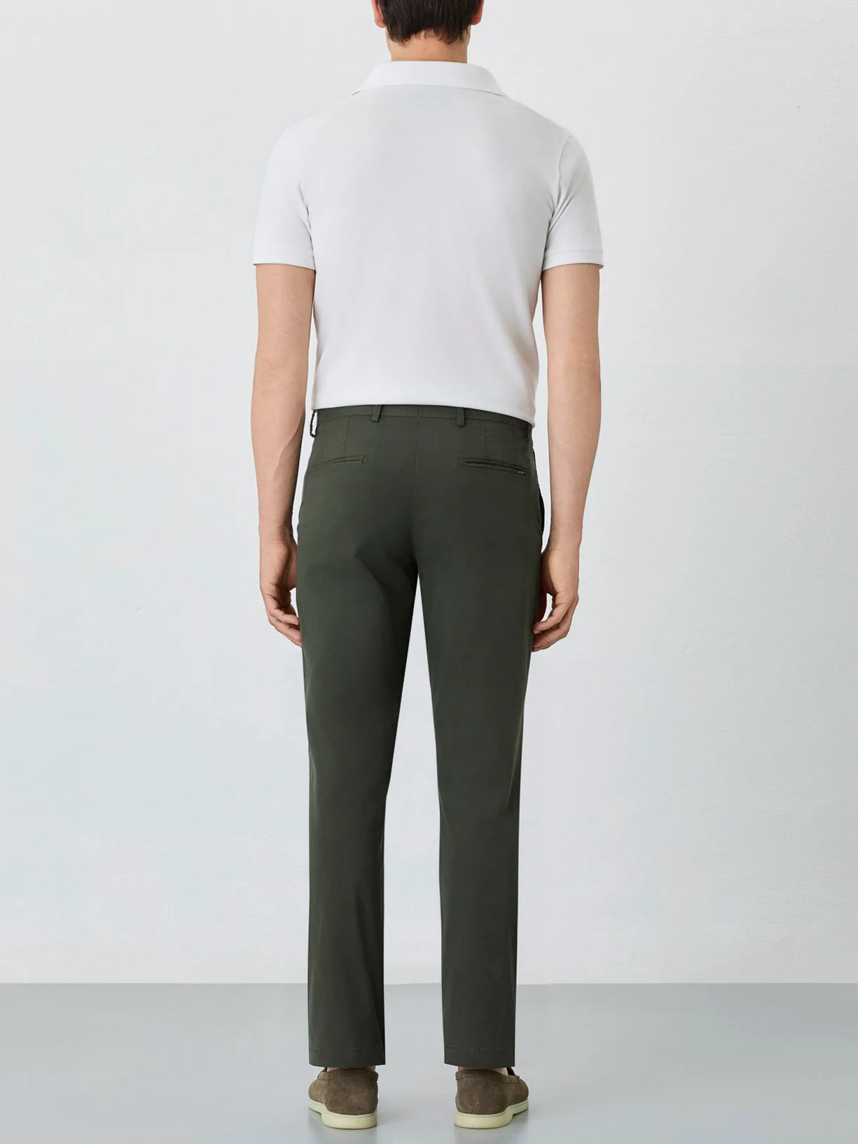 Calça Chino Regular Fit Com Bolso Relógio - Image 13