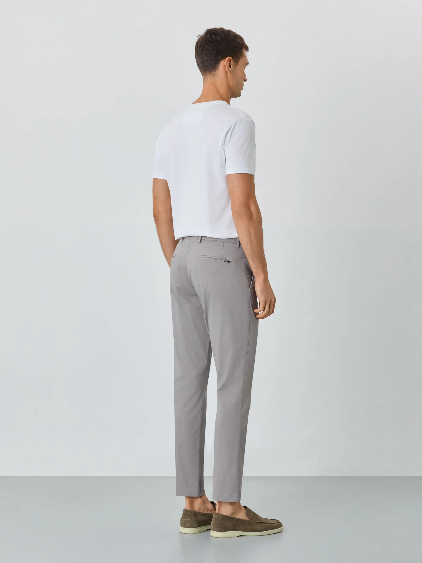 Calça Chino Slim Fit Com Bolso Relógio - Image 14