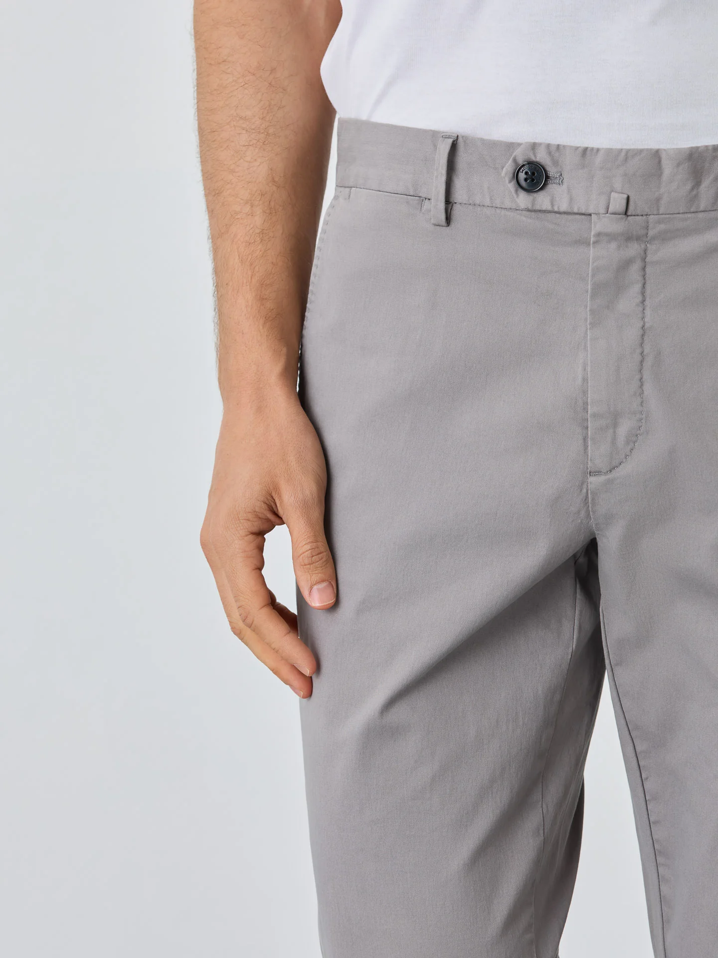 Calça Chino Slim Fit Com Bolso Relógio - Image 15