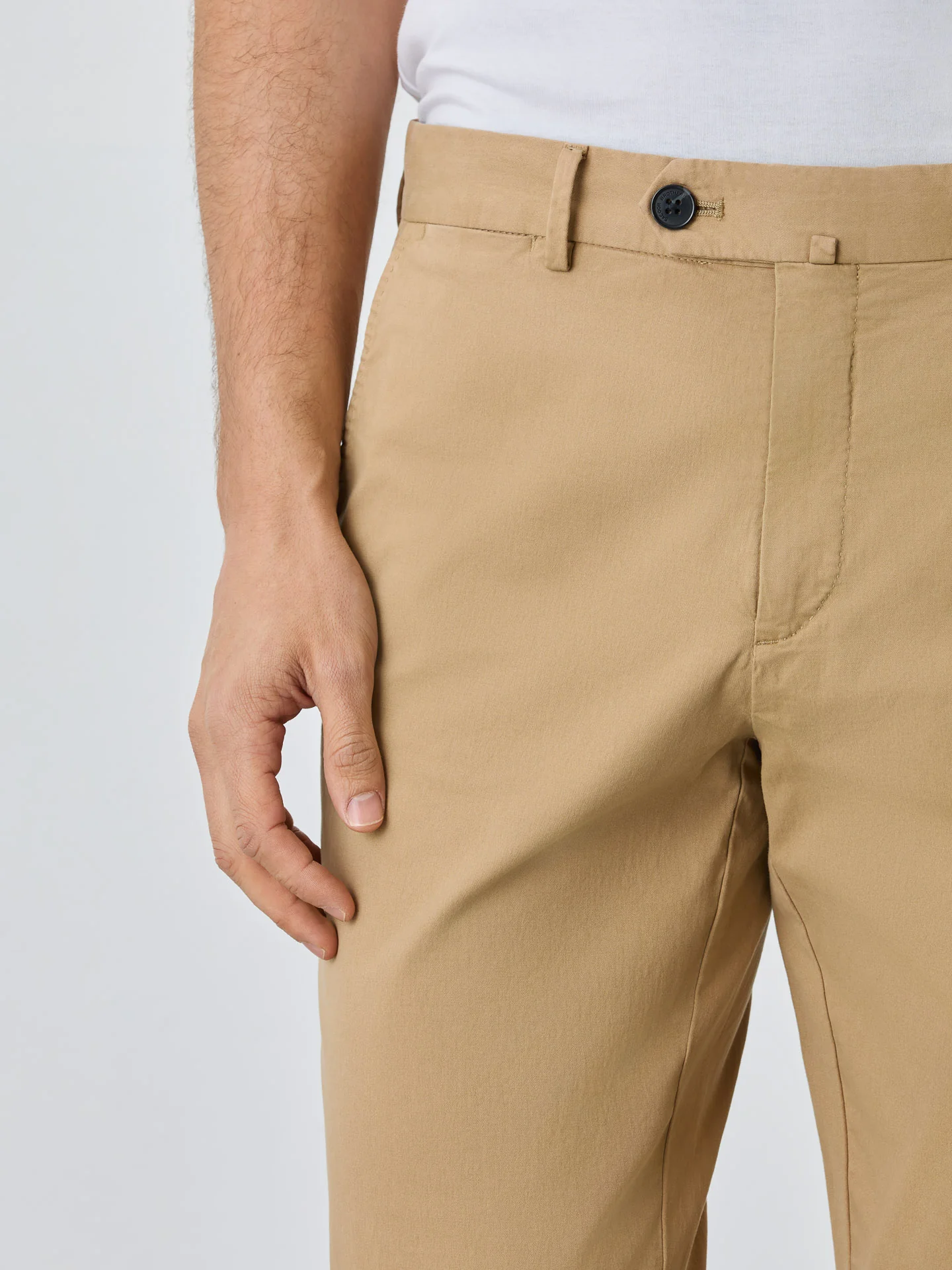Calça Chino Slim Fit Com Bolso Relógio - Image 3