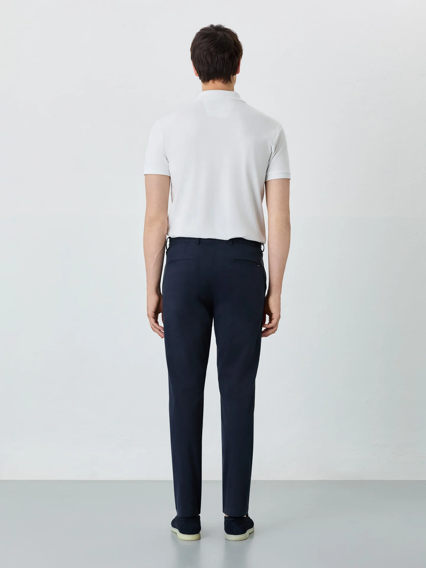 Calça Chino Slim Fit Com Bolso Relógio - Image 6
