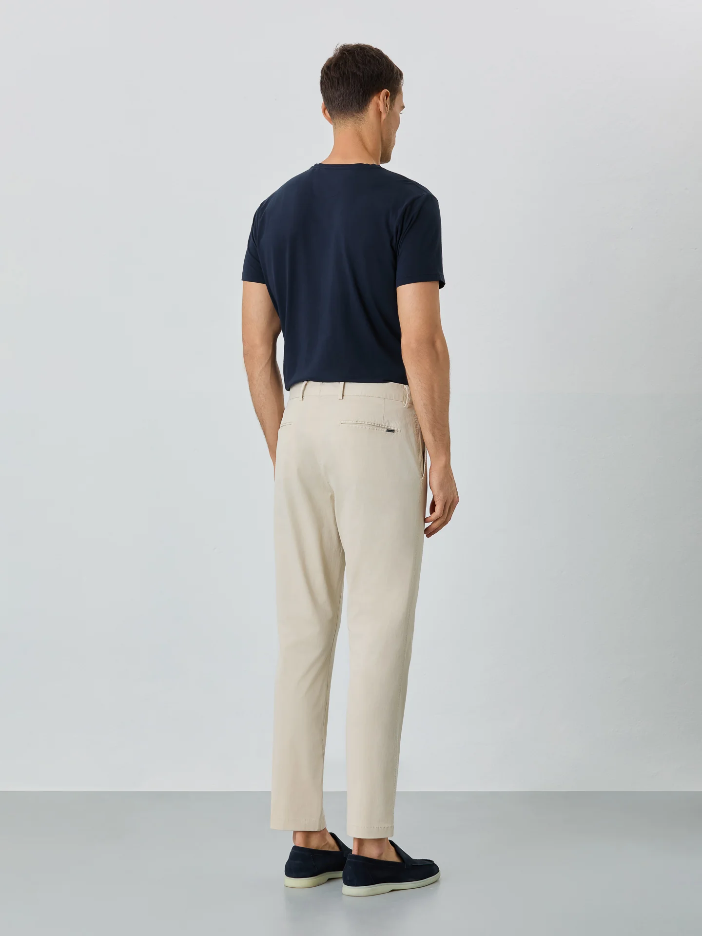 Calça Chino Slim Fit Com Bolso Relógio - Image 9