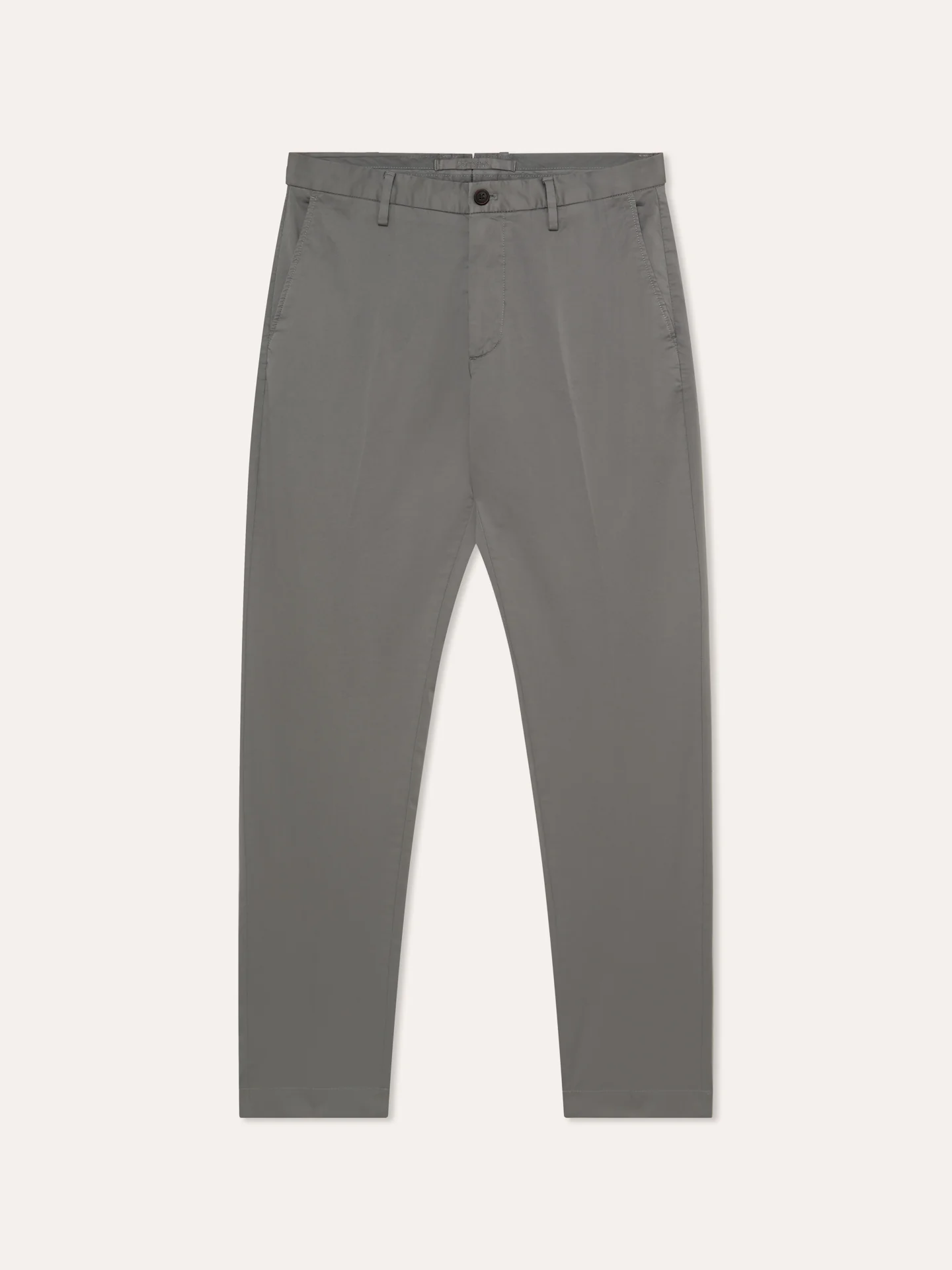 Calças casuais de sarja slim fit garment dye - Image 9