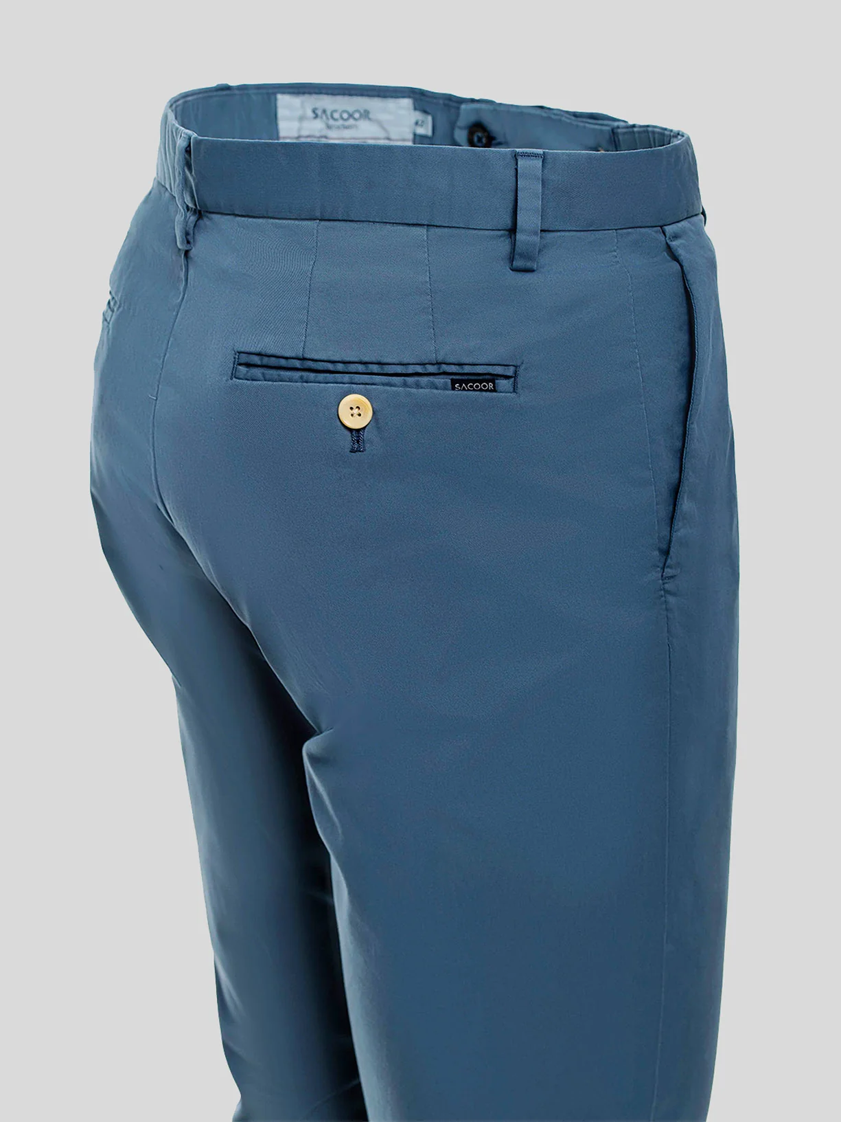 Calças chino comfort pigment dye slim fit - Image 6