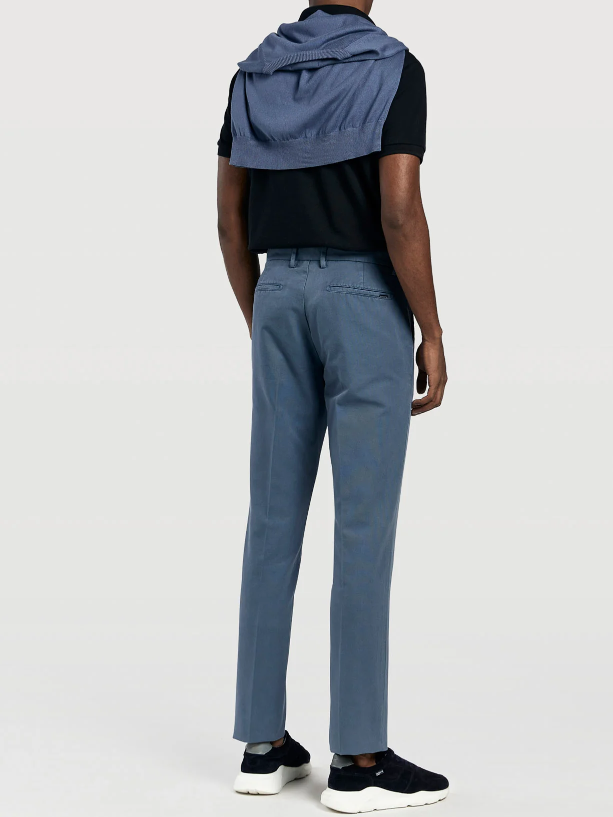 Calças chino Panama 100%bci algodão slim fit - Image 13