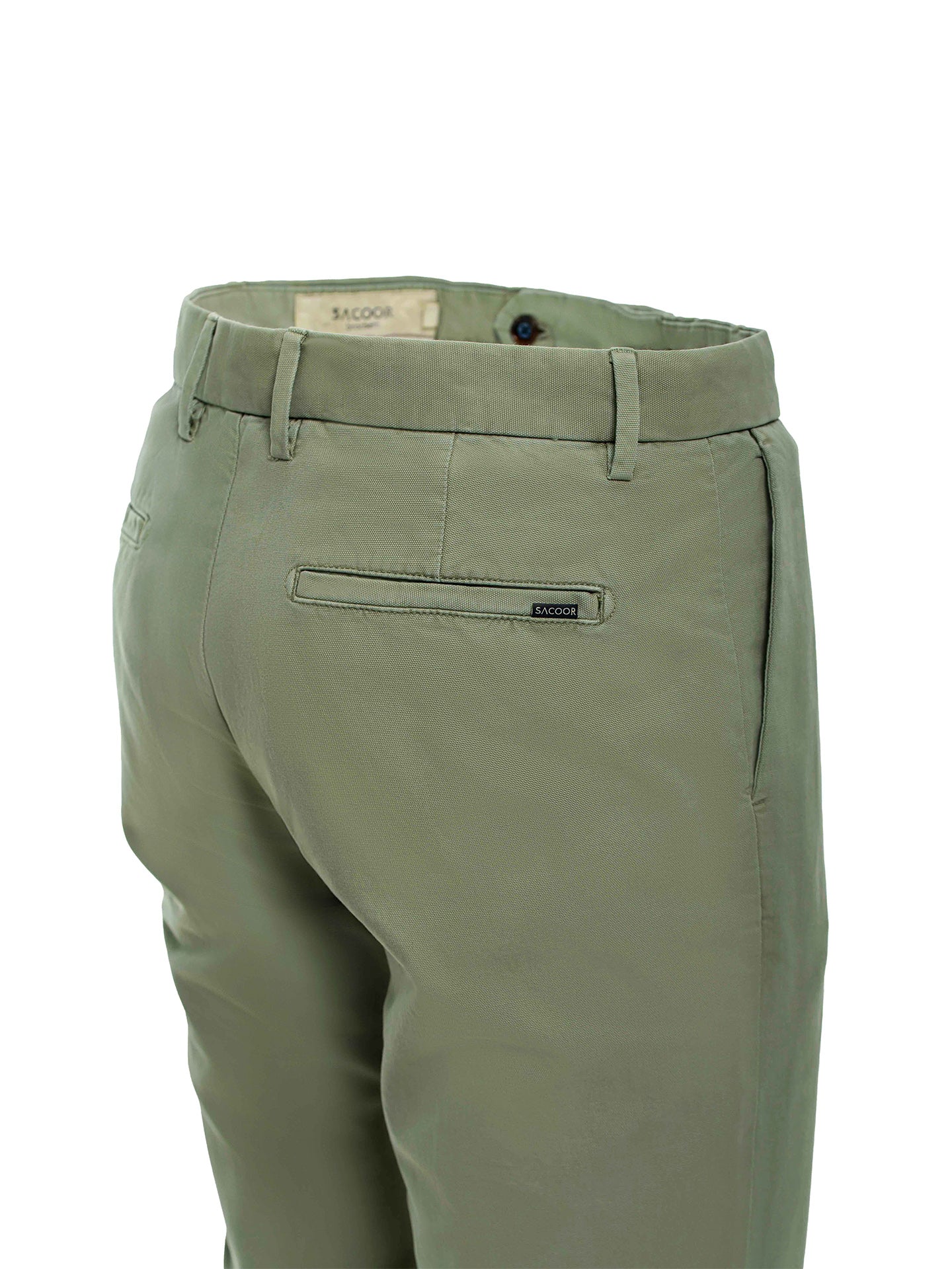 Calças chino Panama 100%bci algodão slim fit - Image 5