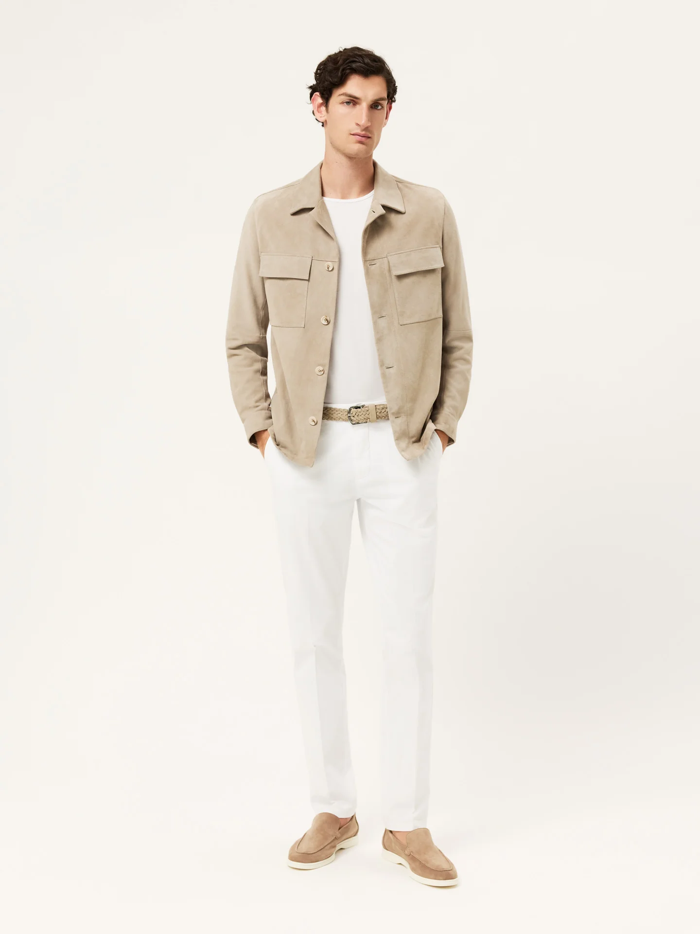 Calças Chino Slim Fit em Algodão com Elastano Garment Dye - Image 16