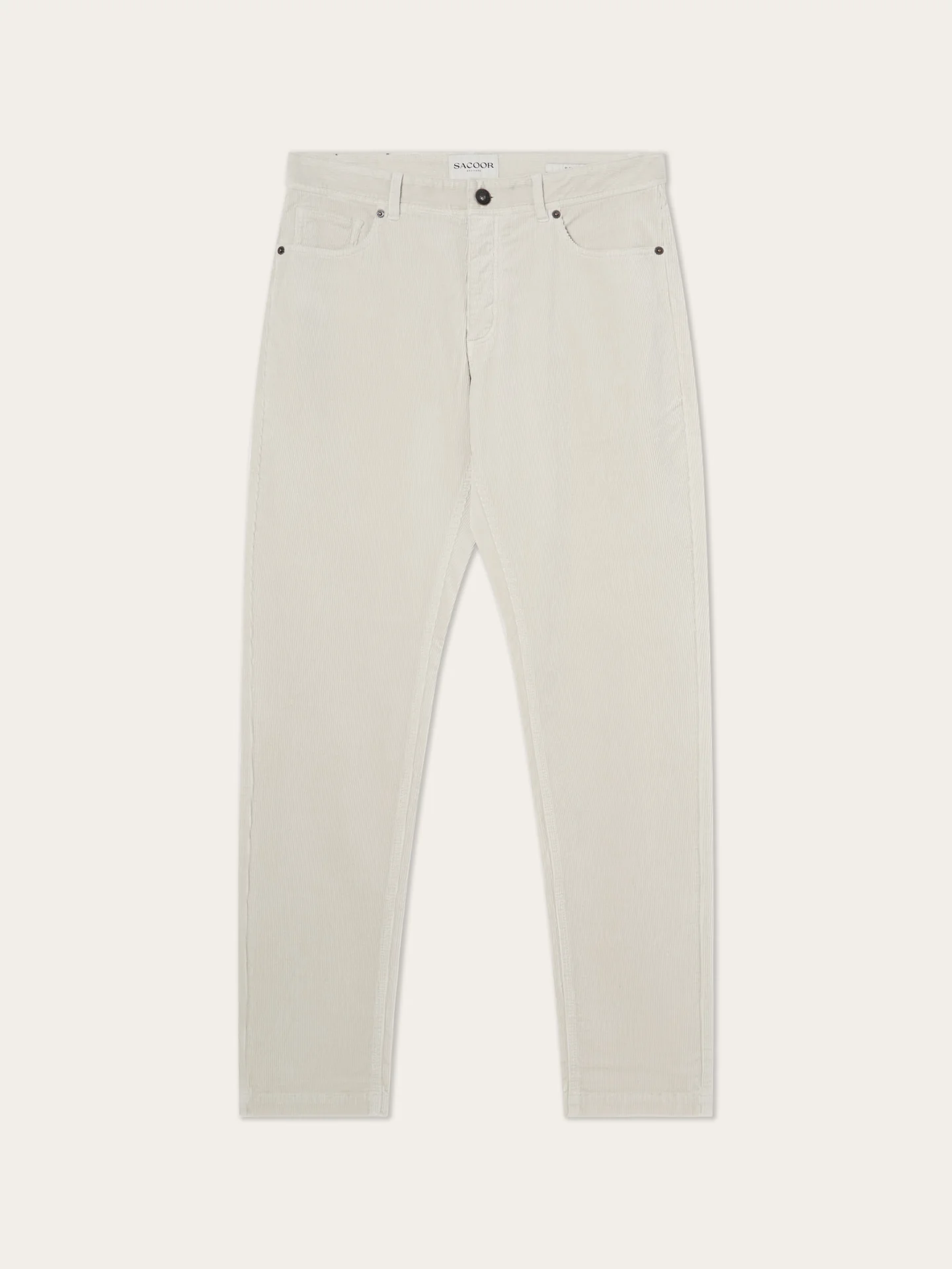 Calças Chino Slim Fit em Bombazine com Mistura de Algodão e Modal - Image 4