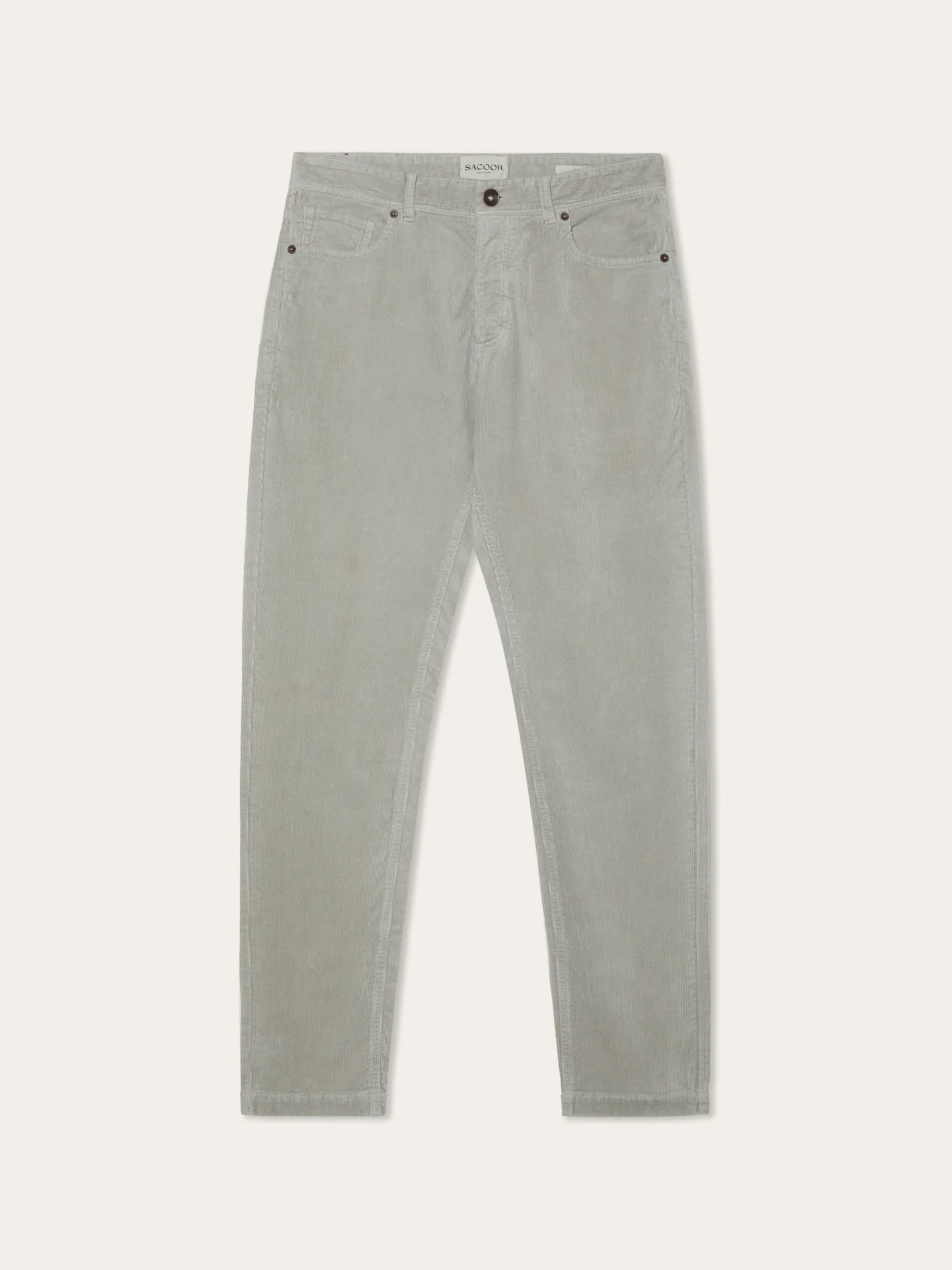 Calças Chino Slim Fit em Bombazine com Mistura de Algodão e Modal - Image 8