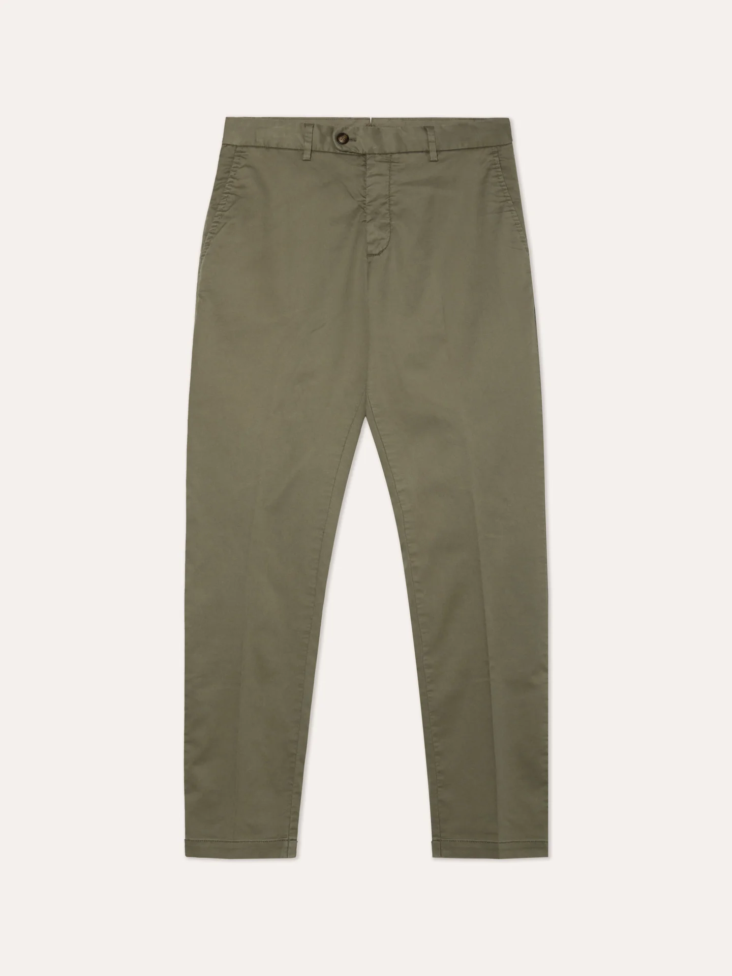 Calças Chino Slim fit em Sarja com Toque de Caxemira e Mistura de Tencel - Image 10