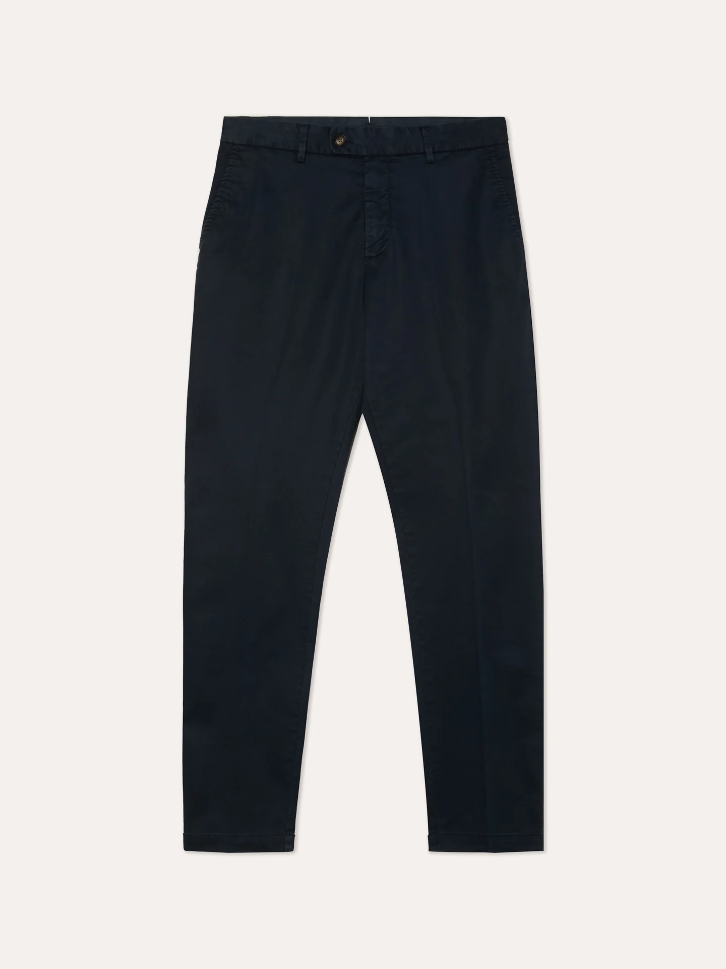 Calças Chino Slim fit em Sarja com Toque de Caxemira e Mistura de Tencel - Image 5