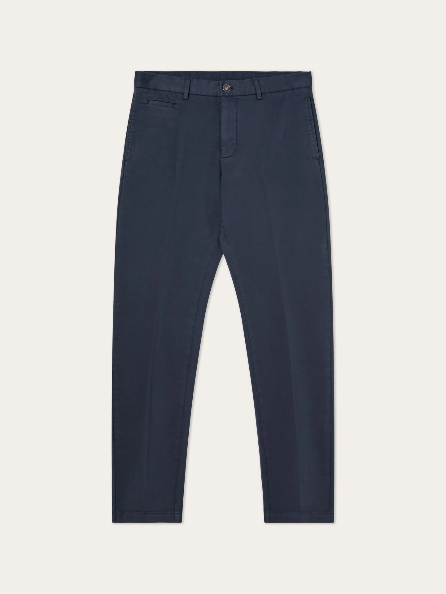 Calças Chino Slim Fit em Sarja Faded Garment Dye - Image 8
