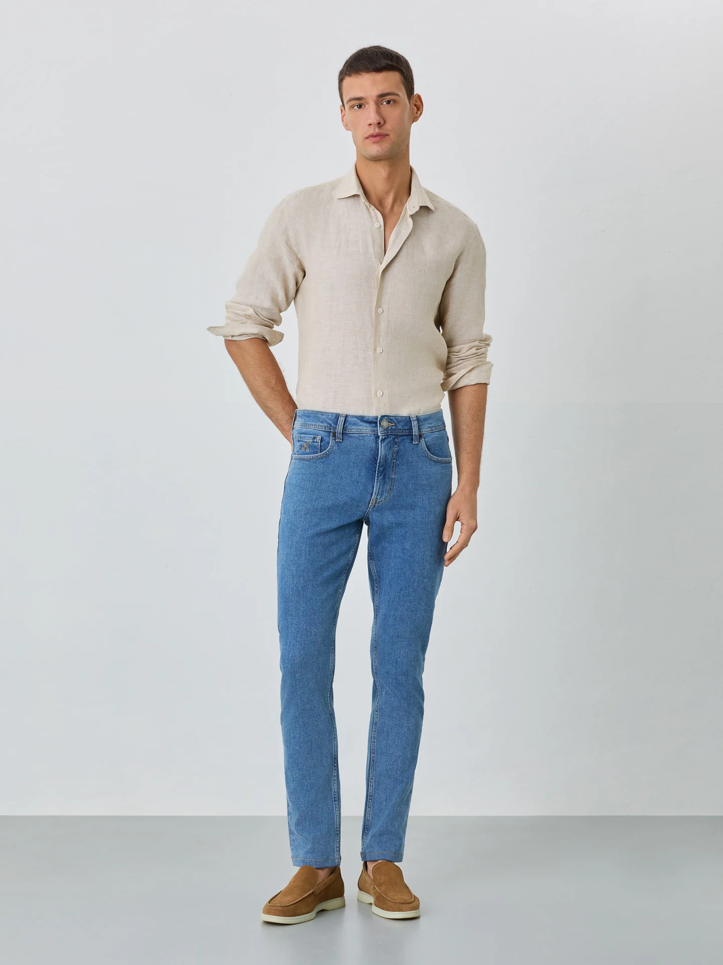 Calças de ganga slim fit - Image 11