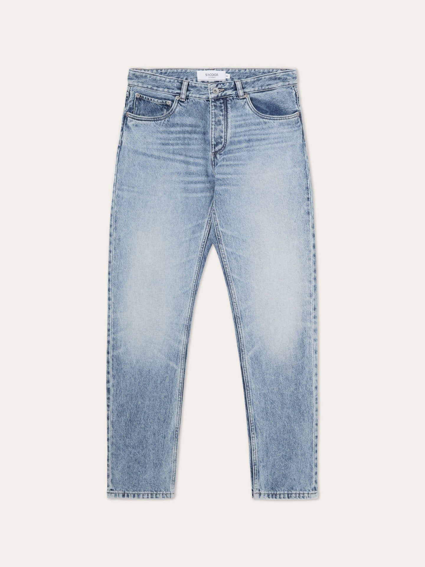 Calças de ganga slim fit em algodão premium - Image 4
