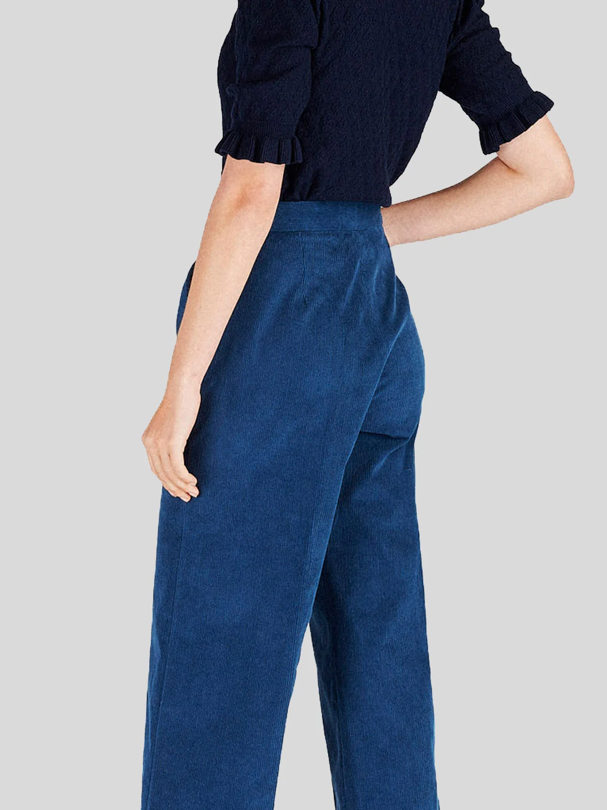 Calças de Mulher Classic Loose Fit - Image 3