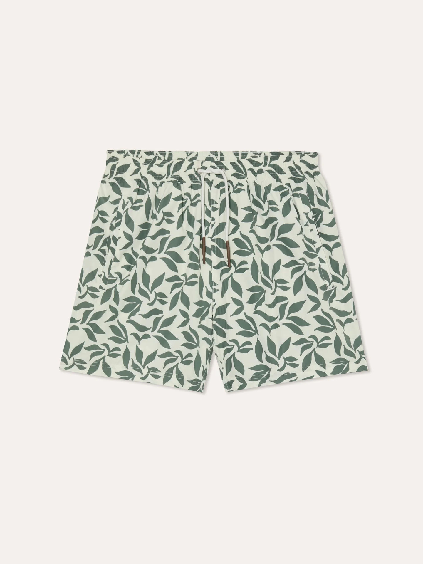 Calções de banho estampados com saco em tecido de secagem rápida - Image 8