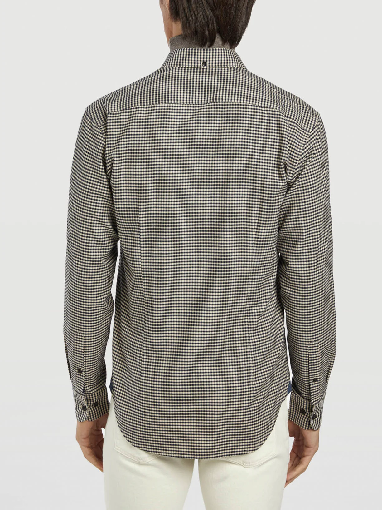 Camisa casual slim fit xadrez - Image 3
