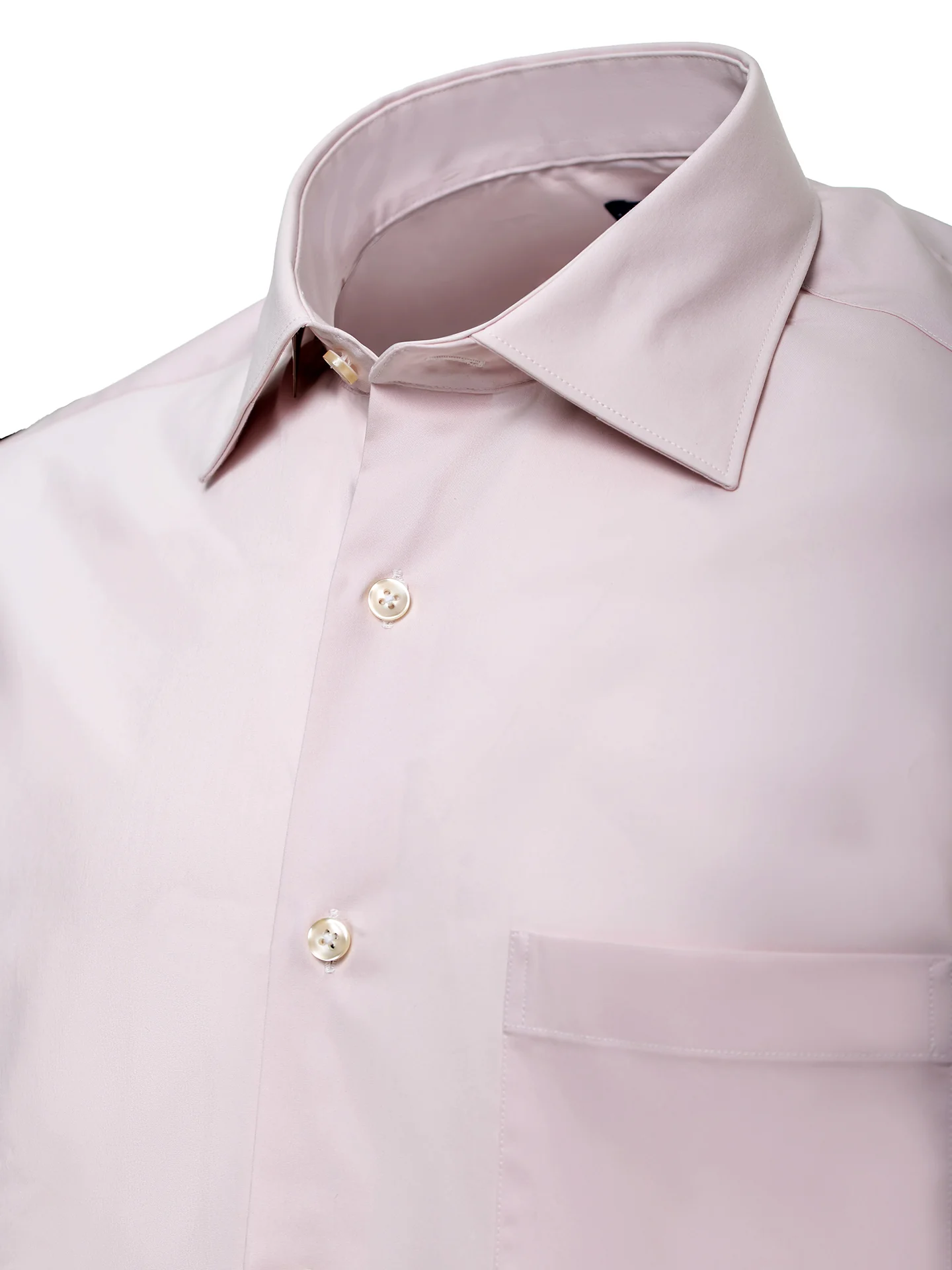 Camisa comfort business regular fit em popeline lisa - Image 7