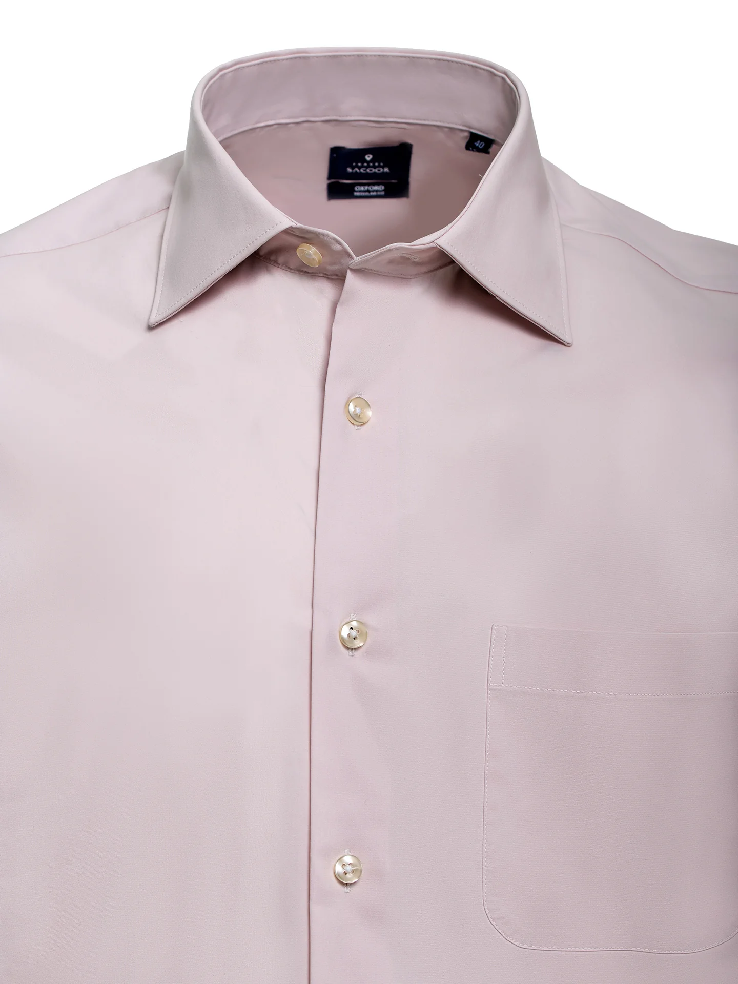 Camisa comfort business regular fit em popeline lisa - Image 8