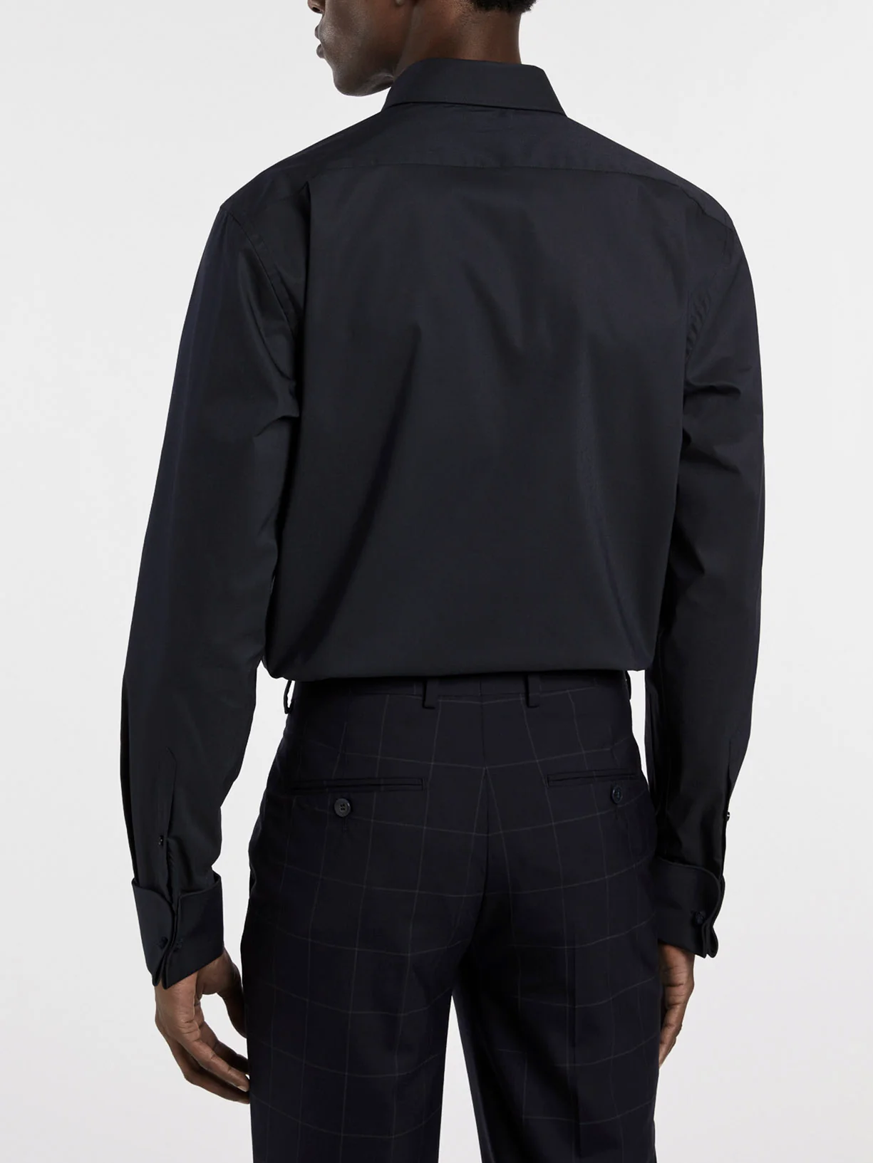 Camisa comfort business regular fit em popeline lisa - Image 4