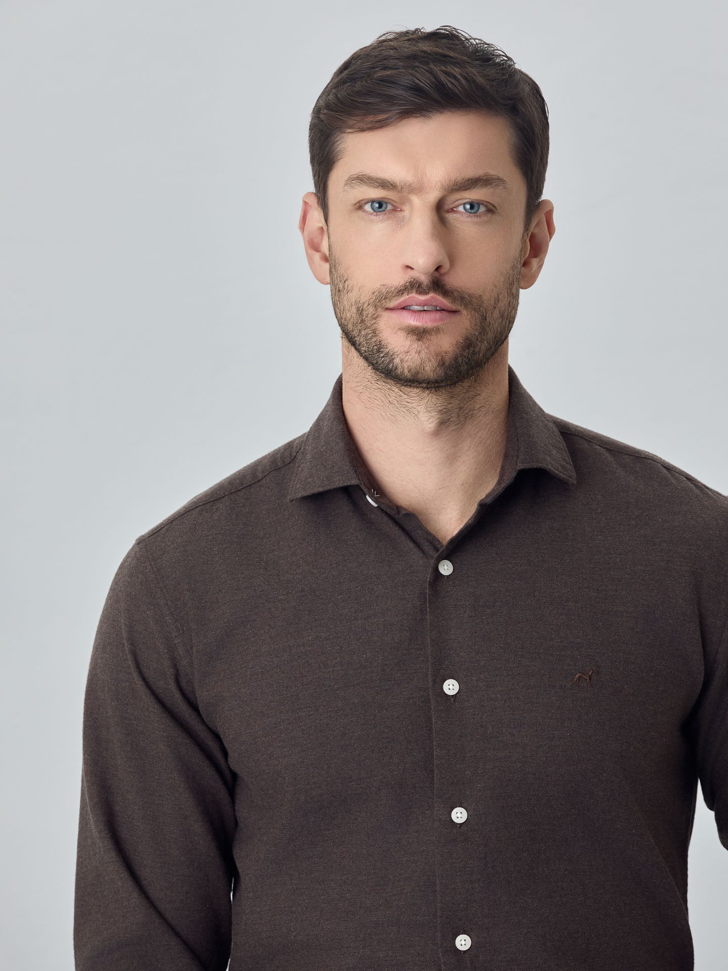 Camisa de flanela mélange suave - Image 3