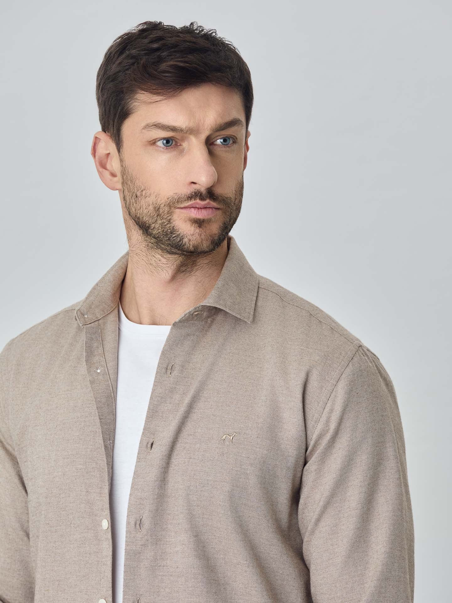 Camisa de flanela mélange suave - Image 8