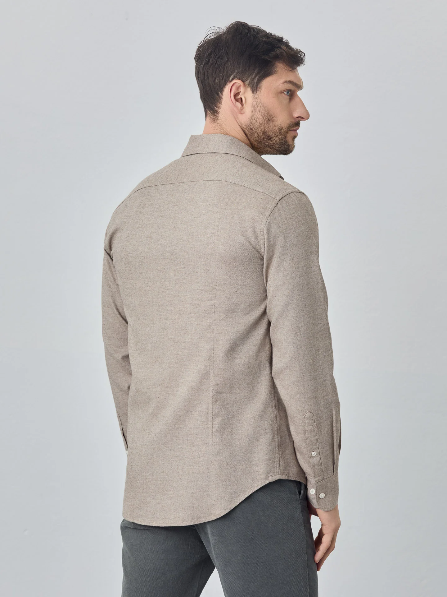 Camisa de flanela mélange suave - Image 9