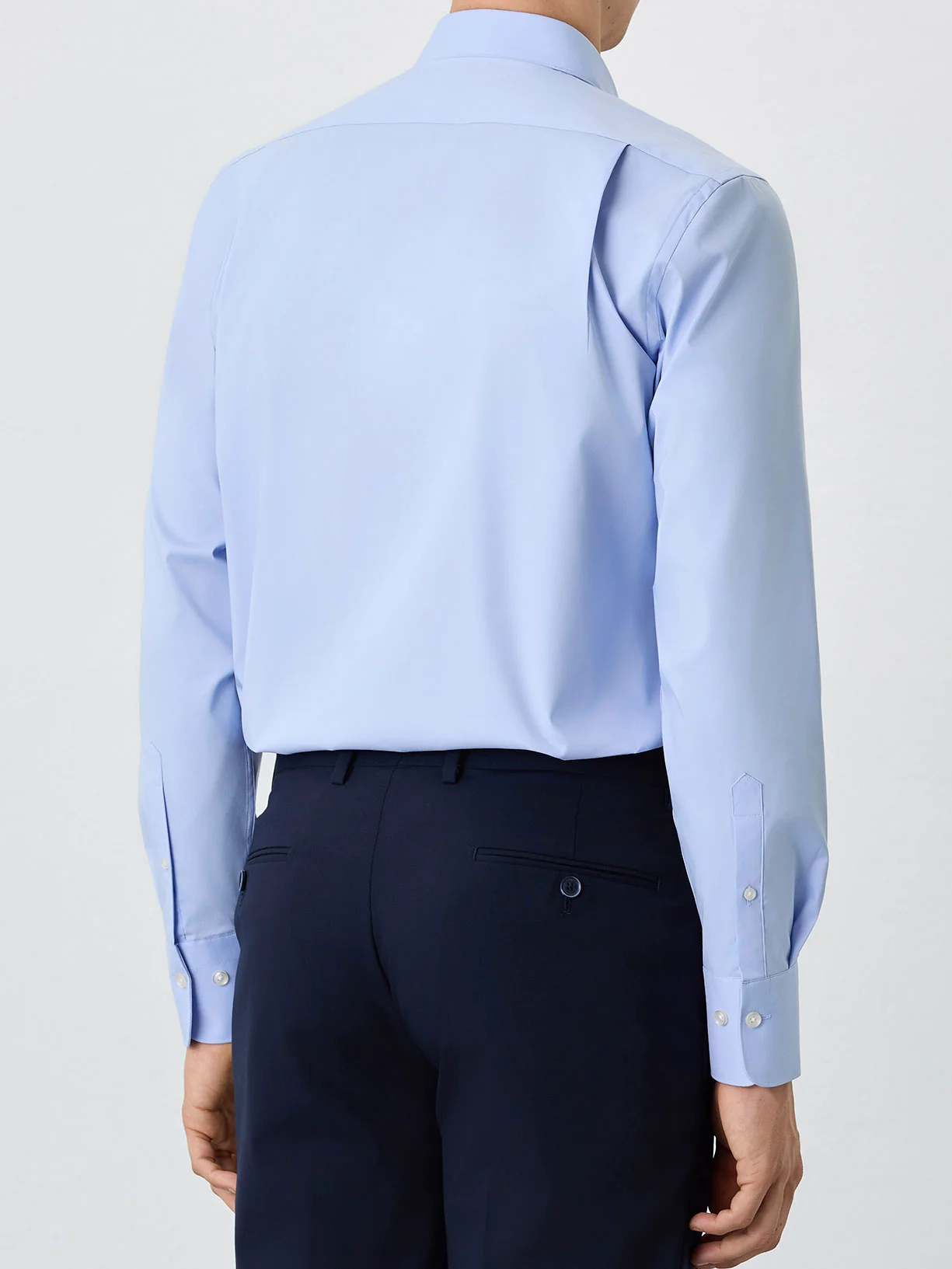 Camisa Regular Fit Com Colarinho Oxford Em Mistura De Algodão - Image 3