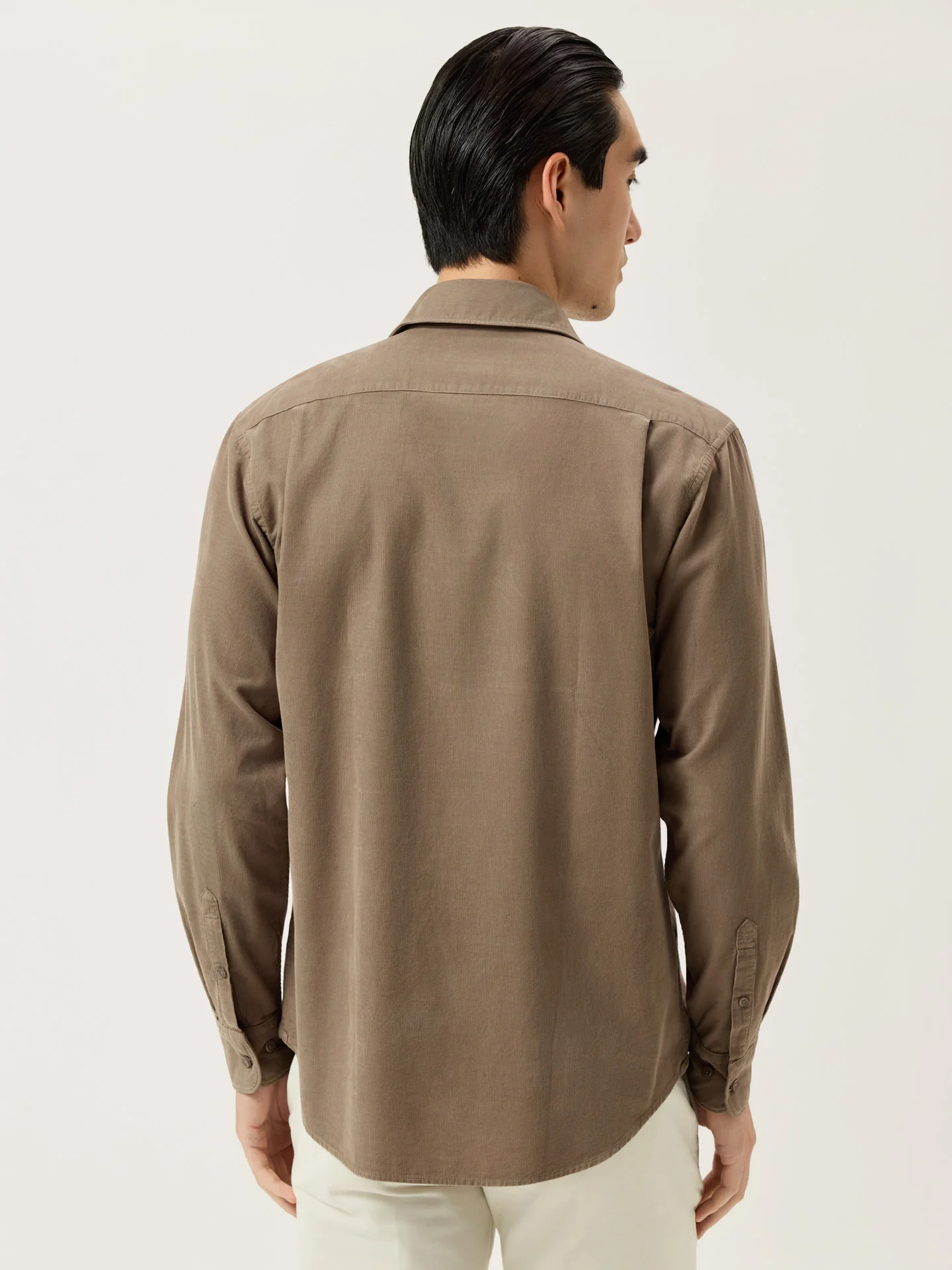 Camisa Regular Fit em Micro Bombazine com Pigment-Dyed - Image 17