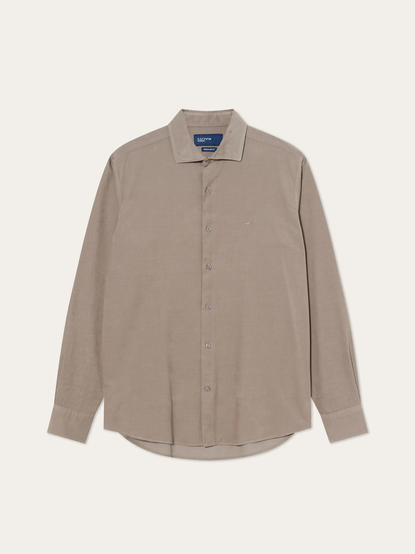 Camisa Regular Fit em Micro Bombazine com Pigment-Dyed - Image 18