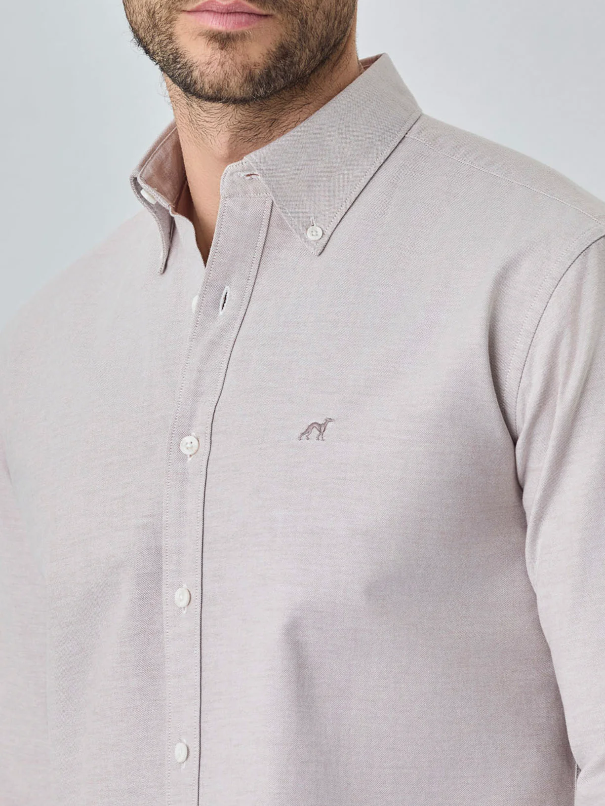 Camisa regular fit em oxford - Image 9