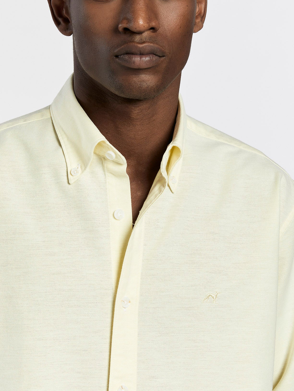 Camisa regular fit oxford liso 100%algodão bci - Image 11