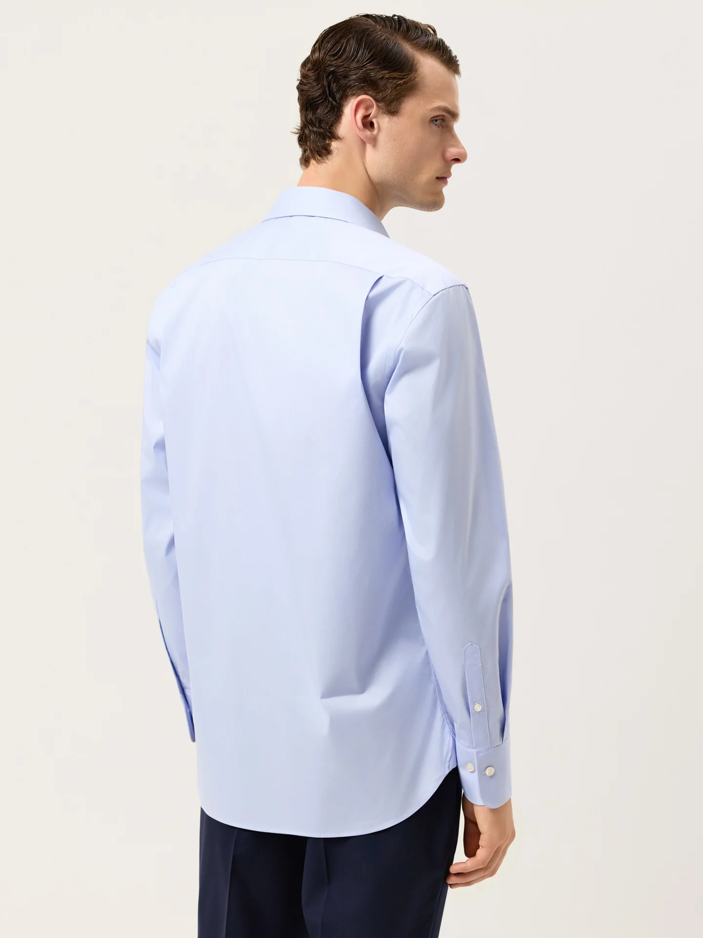 Camisa Travel Regular Fit em Algodão com Elasticidade com Colarinho Oxford e Bolso no Peito - Image 7