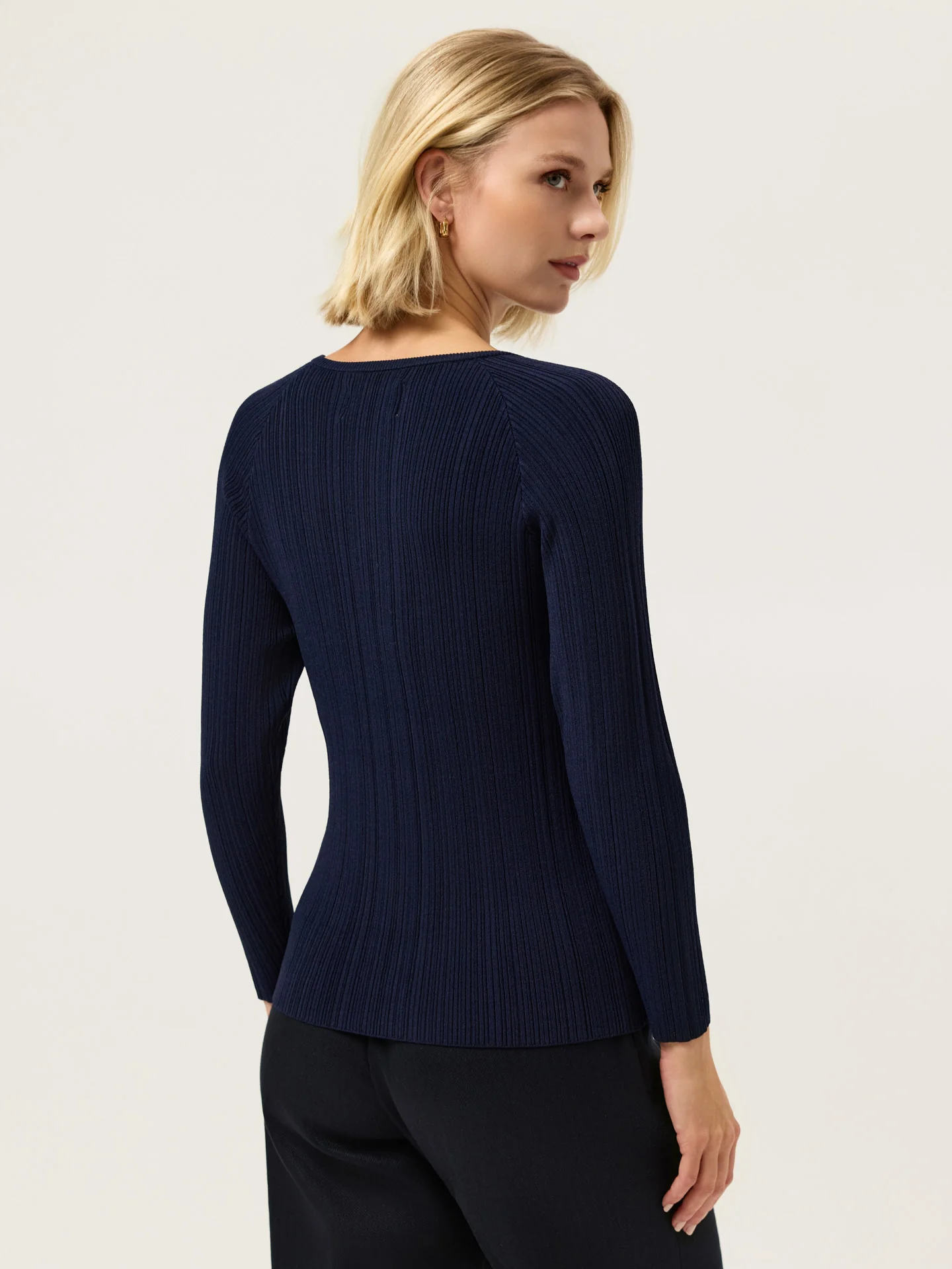 Camisola de Decote Redondo em Malha de Viscose - Image 3