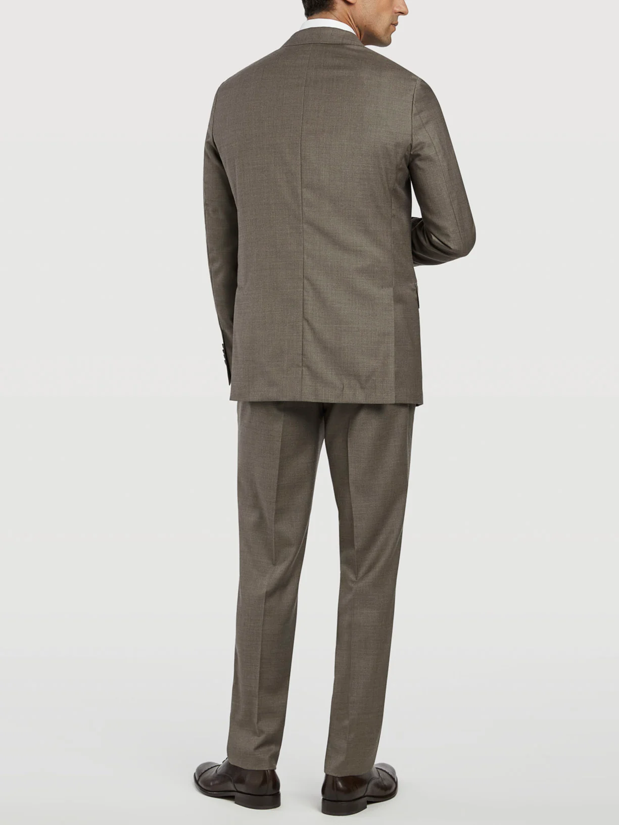 Fato business slim fit em sarja - Image 3