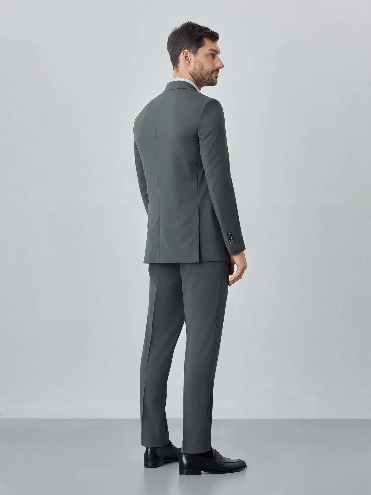Fato de tecido italiano slim fit K-Moving - Image 7