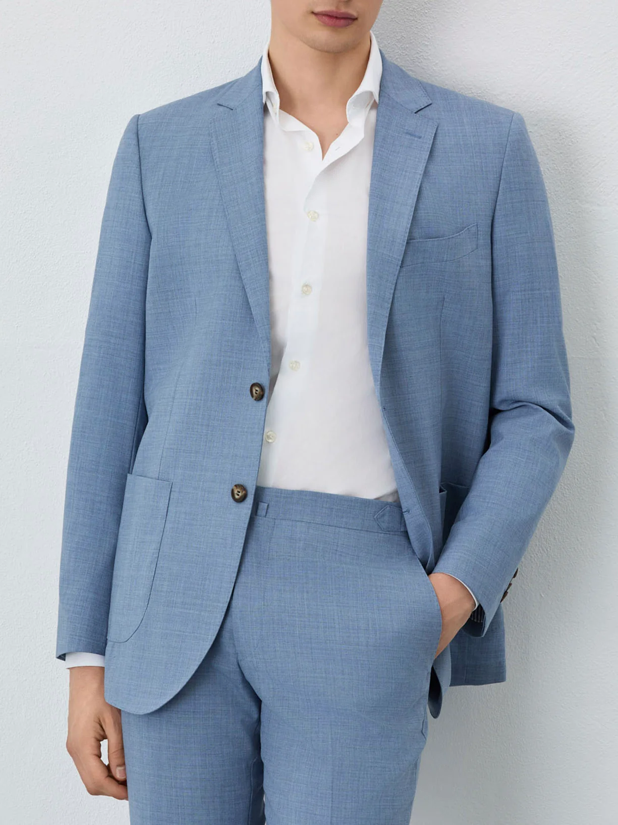 Fato Slim Fit Em Lã - Image 2