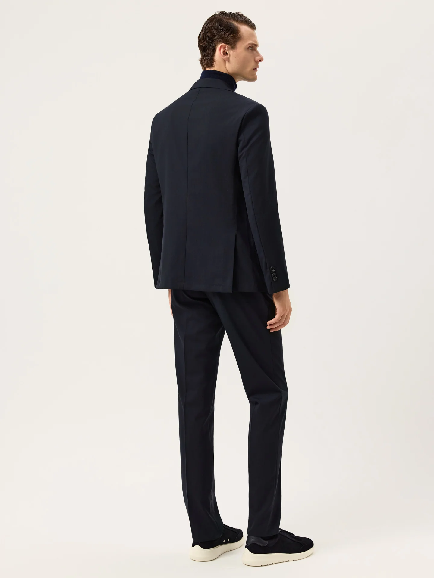 Fato Travel Slim Fit em Lã Cordura Combat - Image 3
