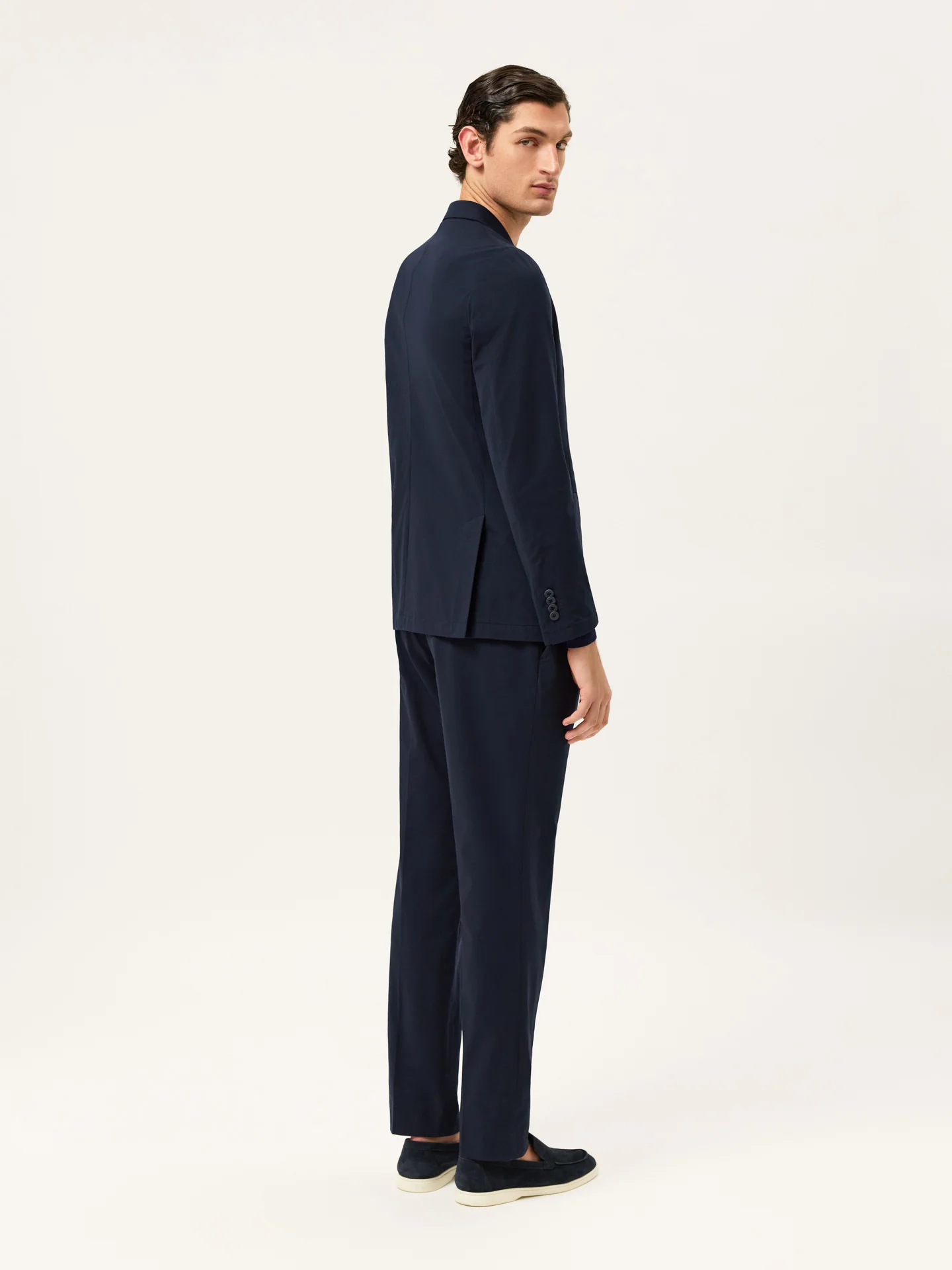 Fato Travel Slim Fit Micro Airmesh em Tecido Lavável - Image 3