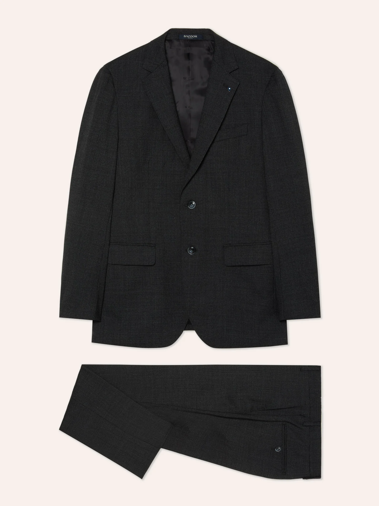 Fato Travel Slim Fit Pied-de-Poule - Image 5