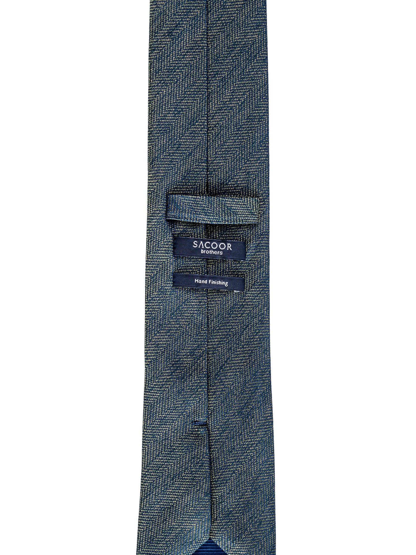 Gravata Falso Liso 100% Seda 7,5cm - Image 11