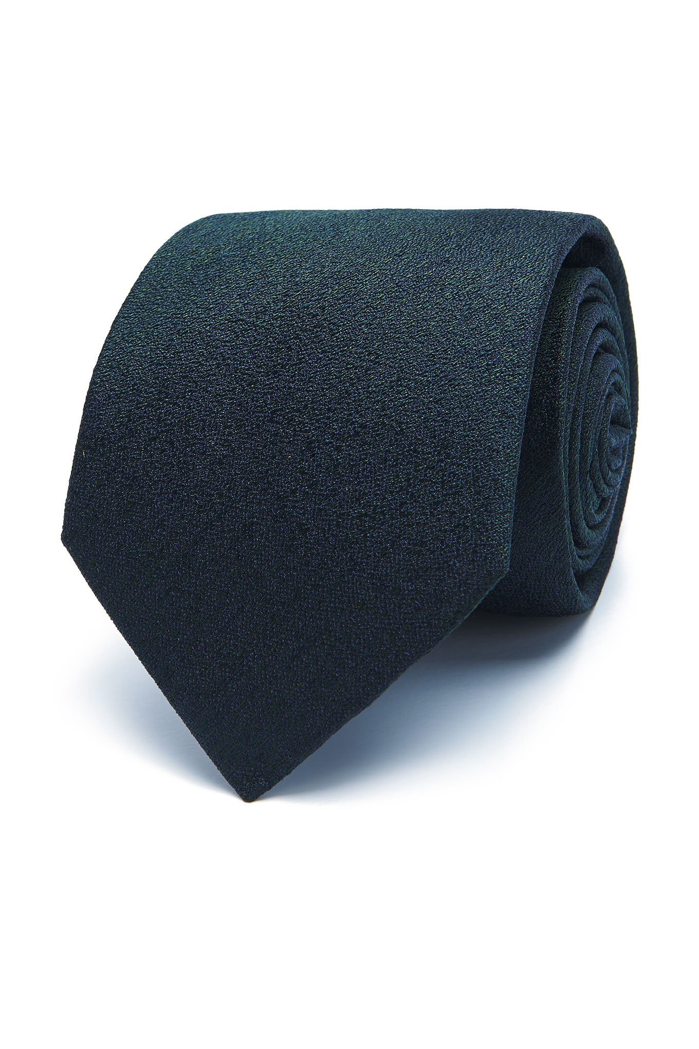 Gravata Falso Liso em 100% Seda 8cm - Image 11